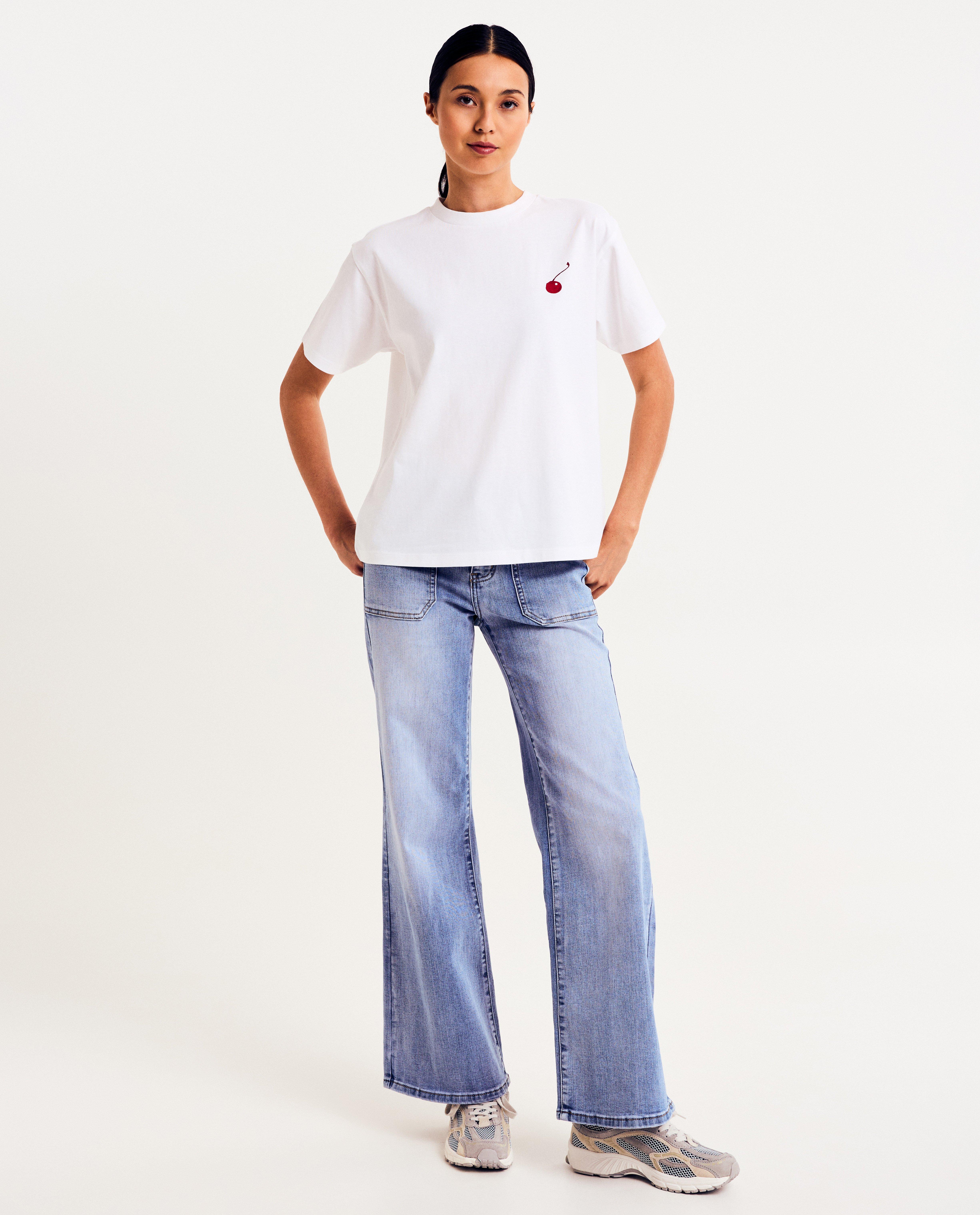 T-shirts - T-shirt met backprint, loose fit