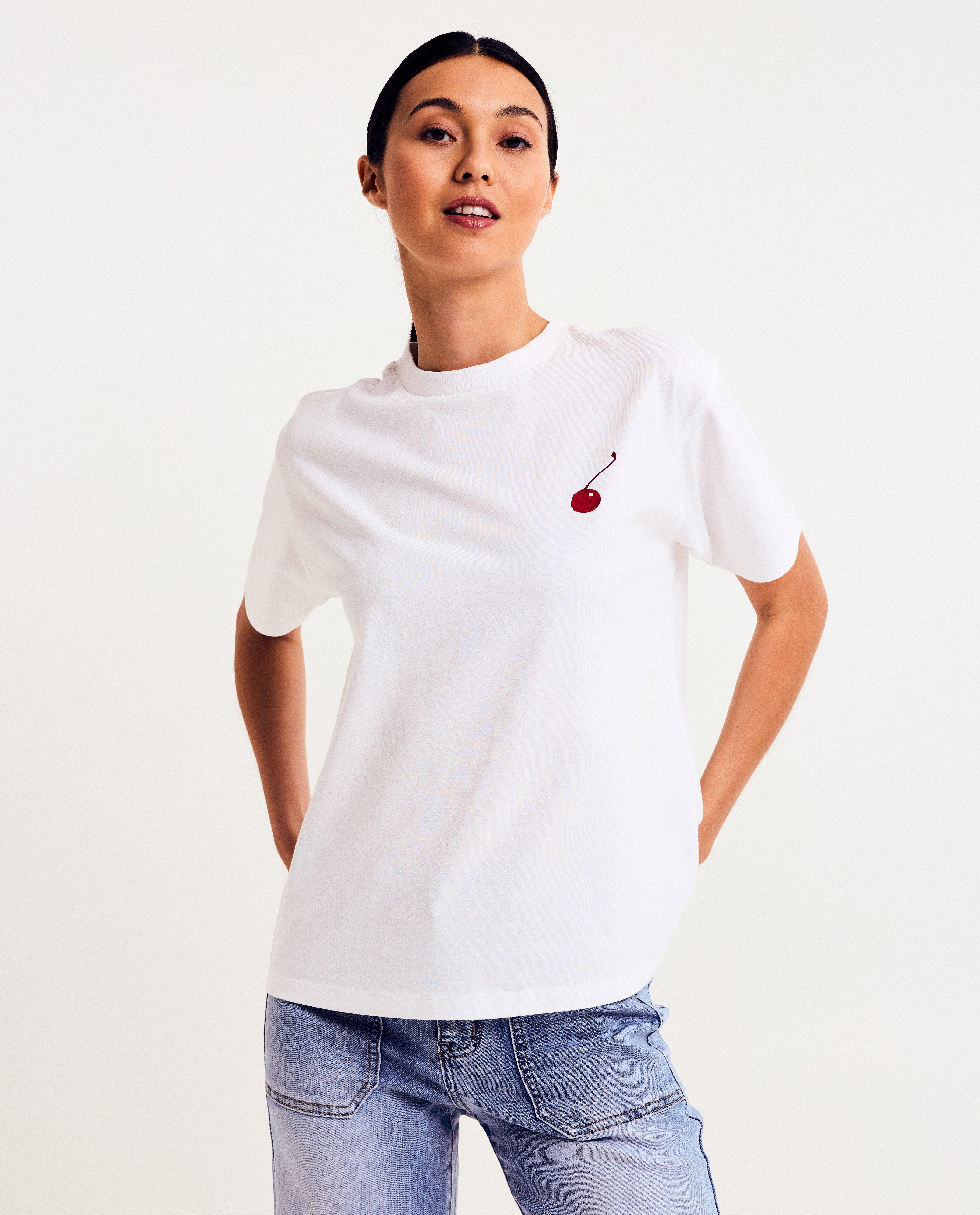 T-shirts - T-shirt met backprint, loose fit
