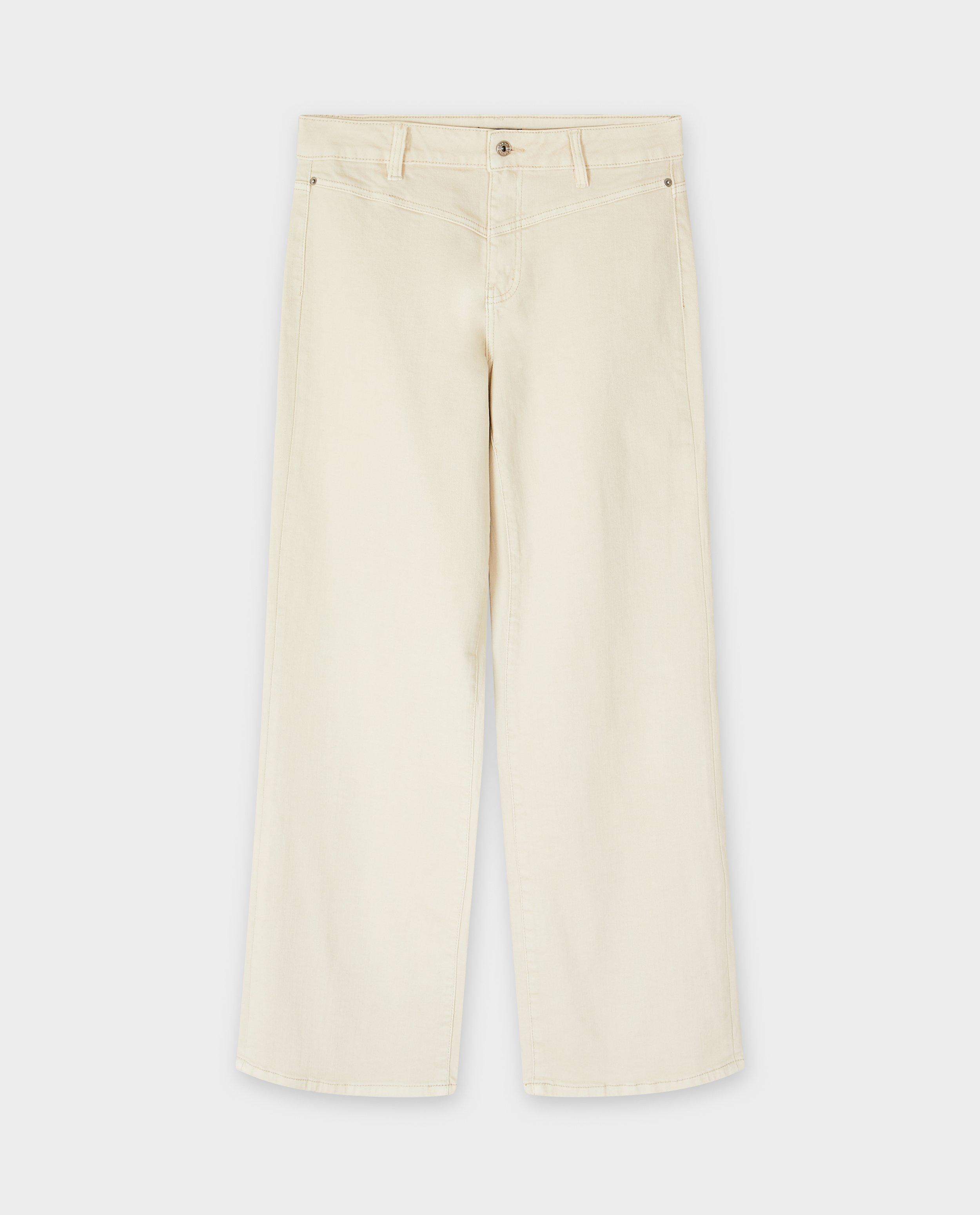Jeans - Witte jeans, straight fit