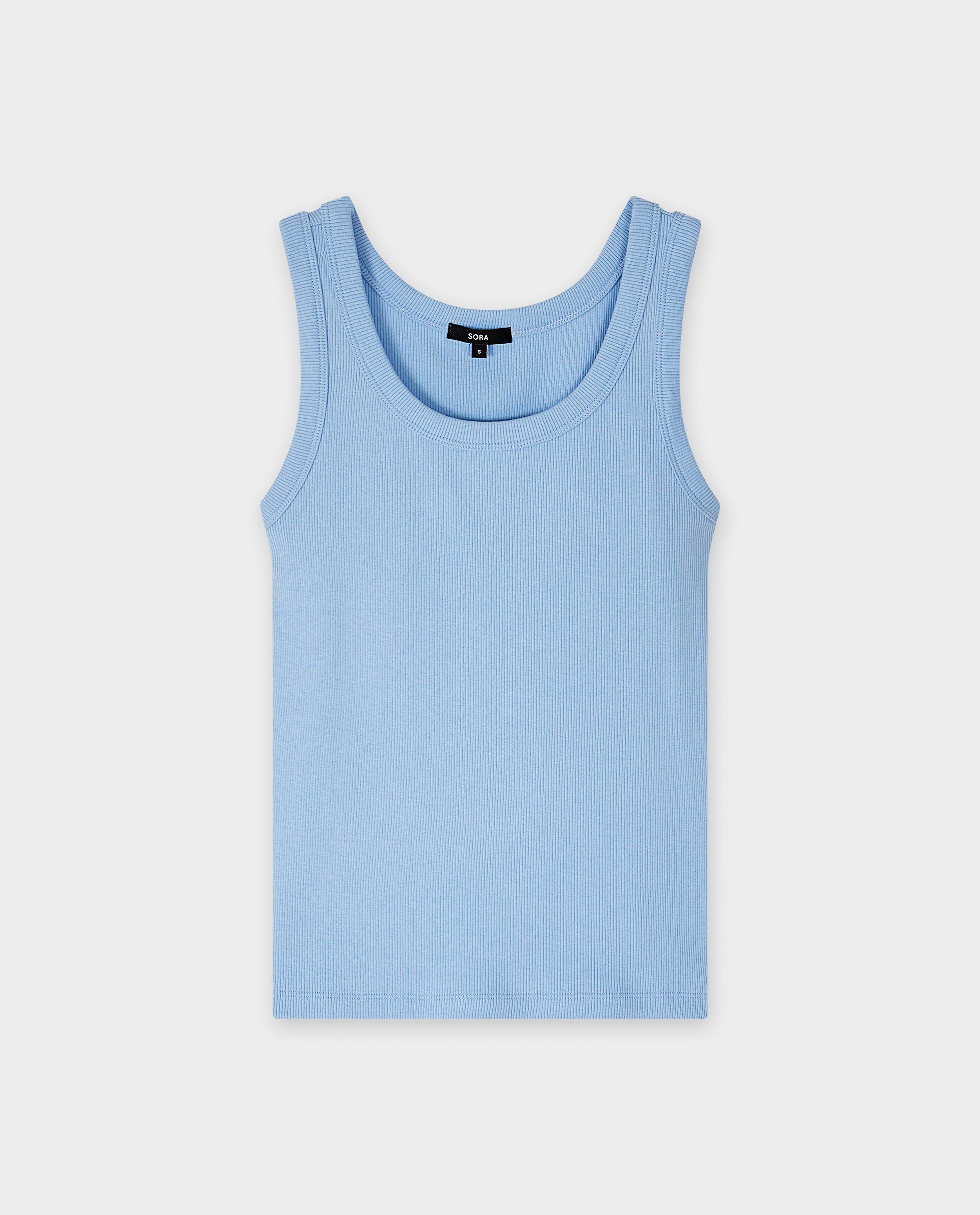 T-shirts - Blauwe top