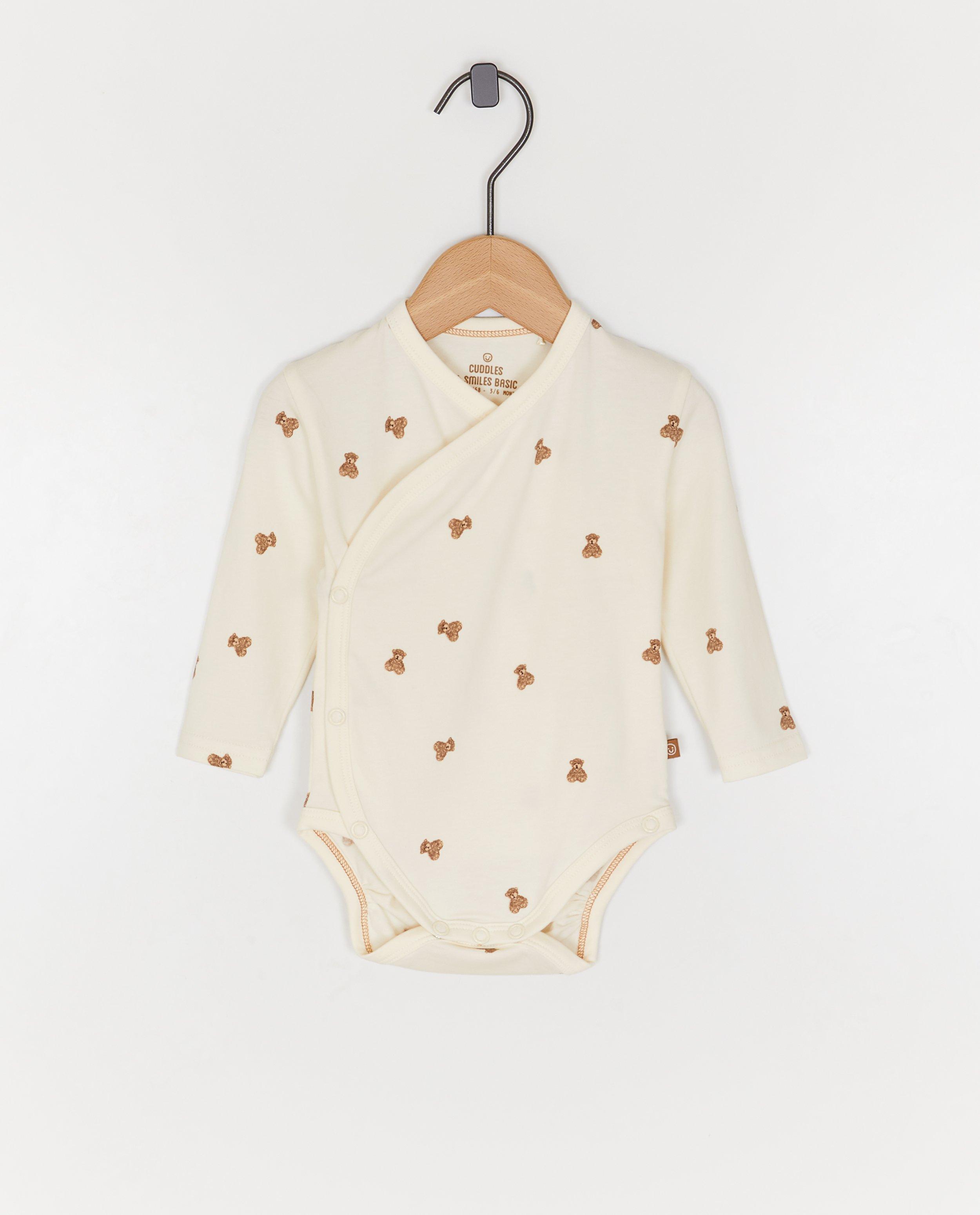 Romper met overslag - null - Newborn 50-68
