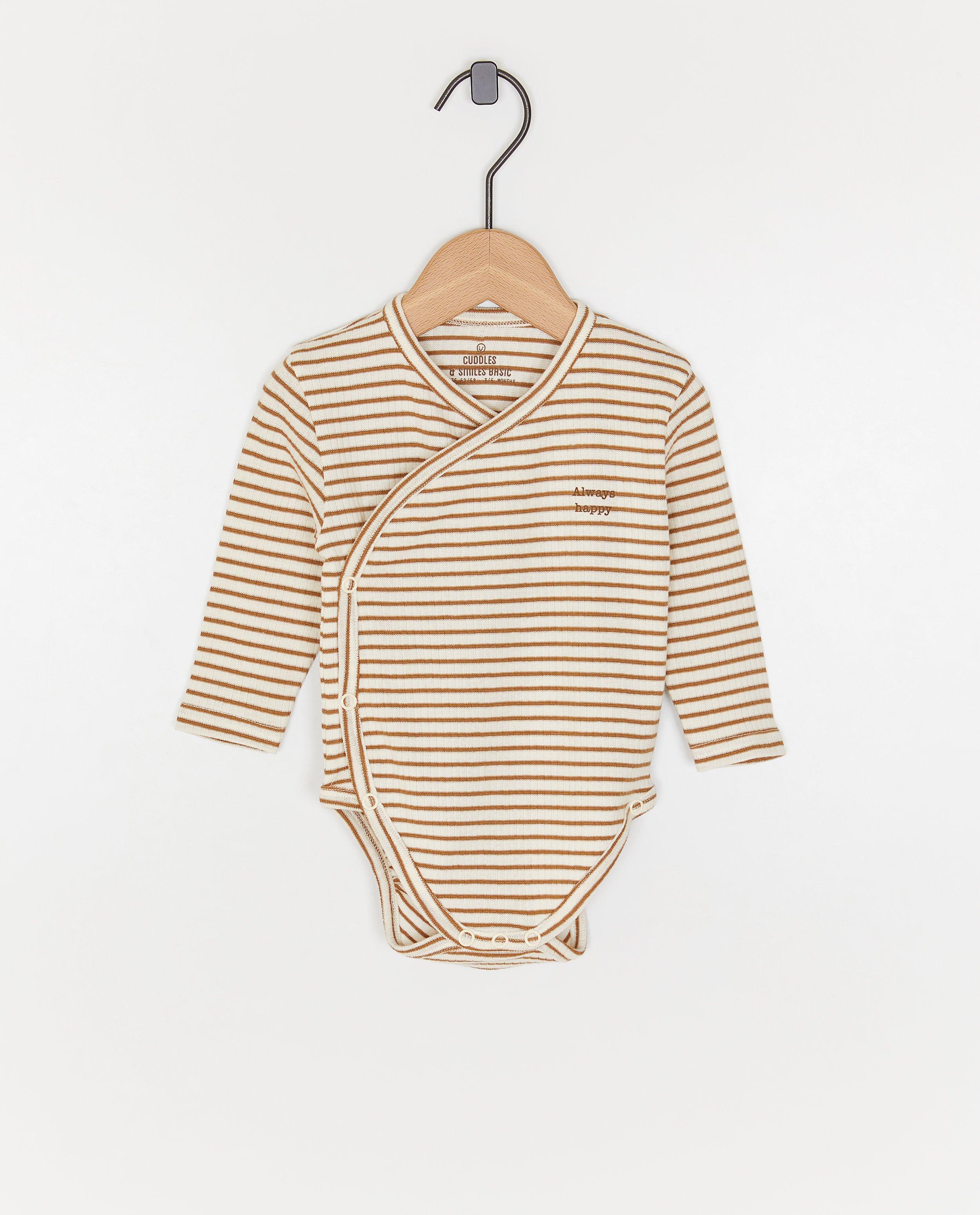Romper met overslag - null - Newborn 50-68