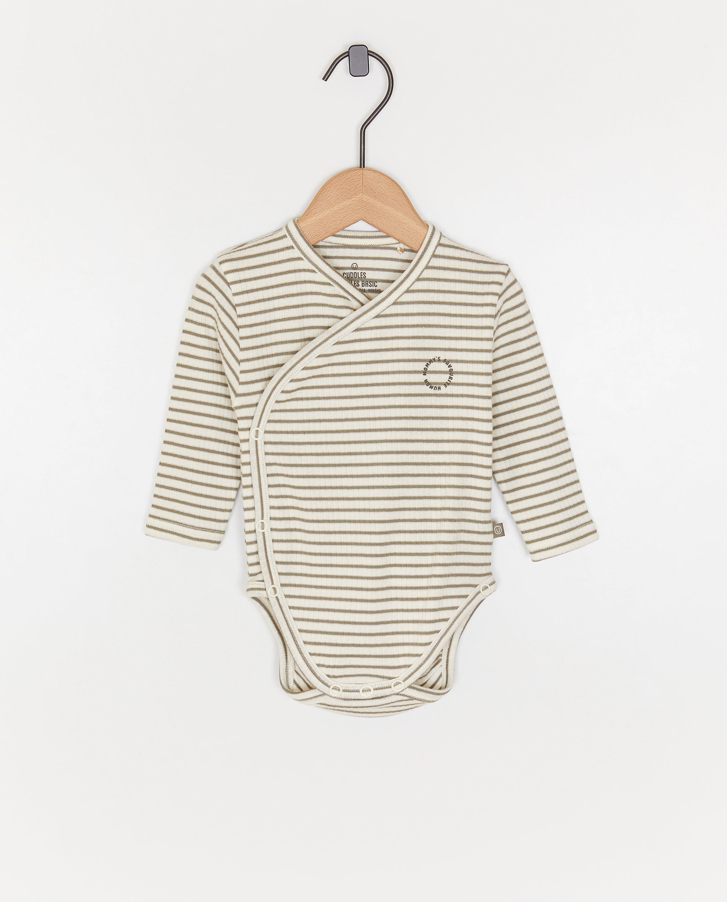 Romper met overslag - null - Newborn 50-68