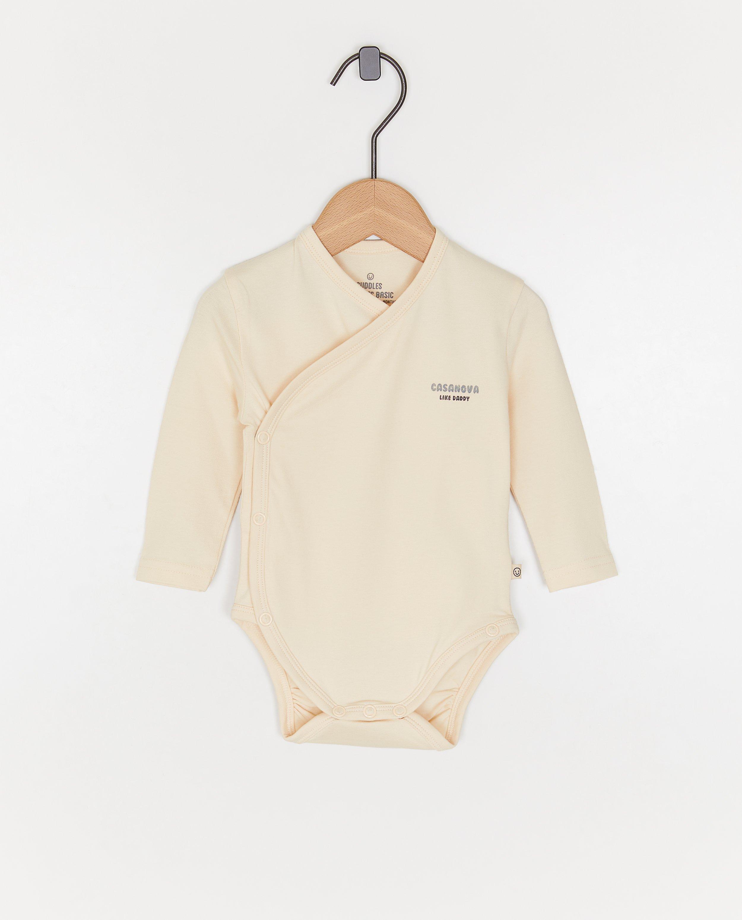 Romper met overslag - null - Newborn 50-68