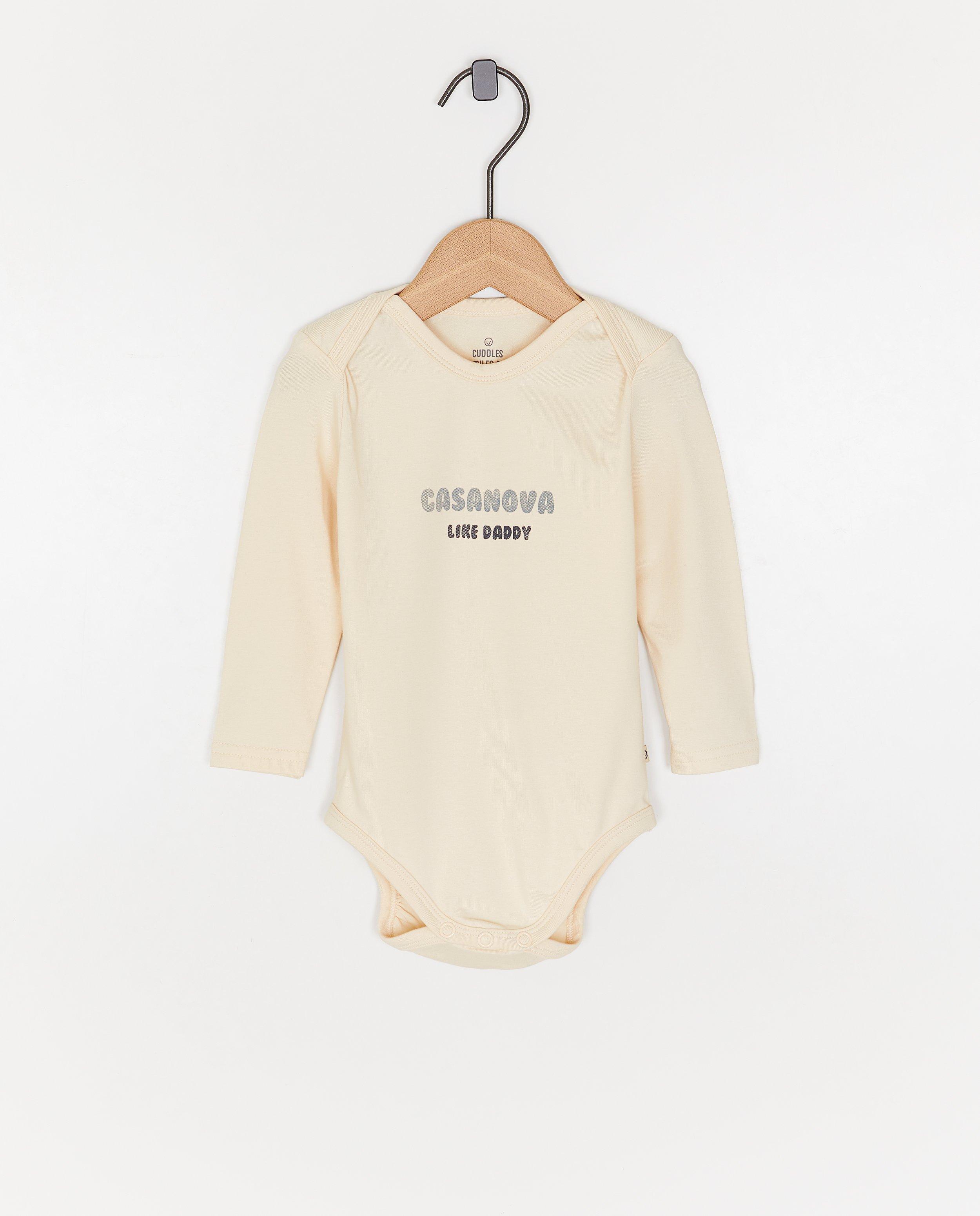 Romper met enveloppehals - null - Cuddles and Smiles