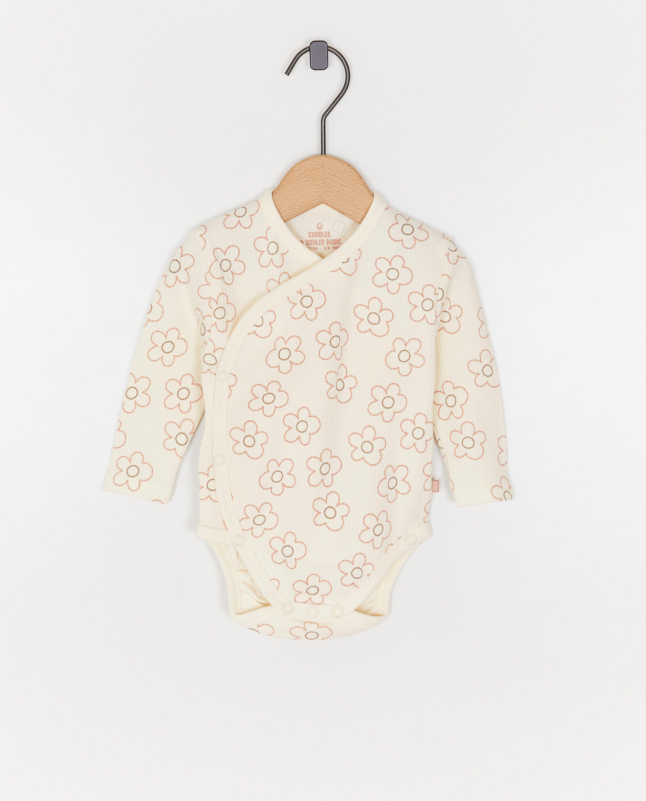 Romper met overslag - null - Newborn 50-68