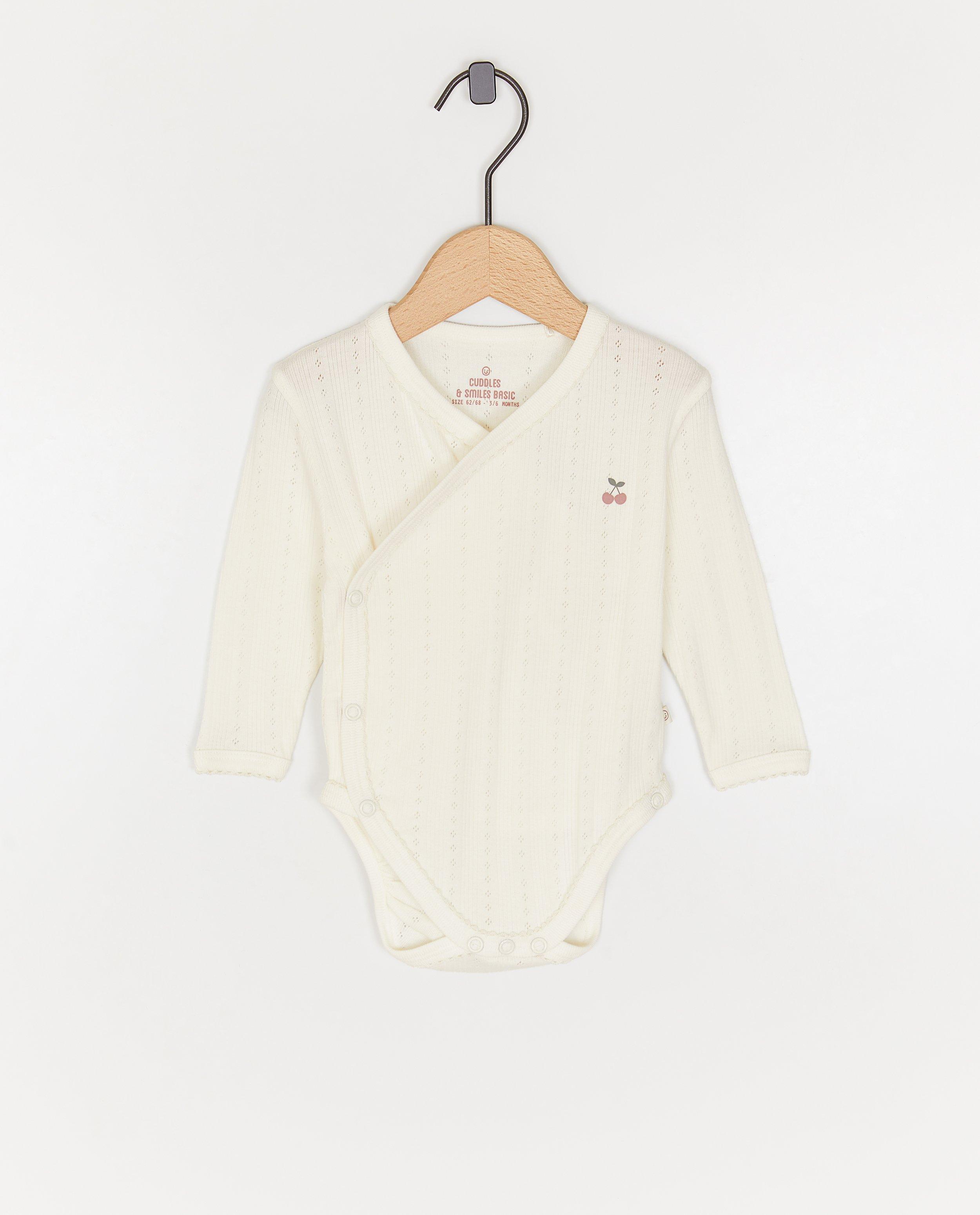 Romper met overslag - null - Newborn 50-68