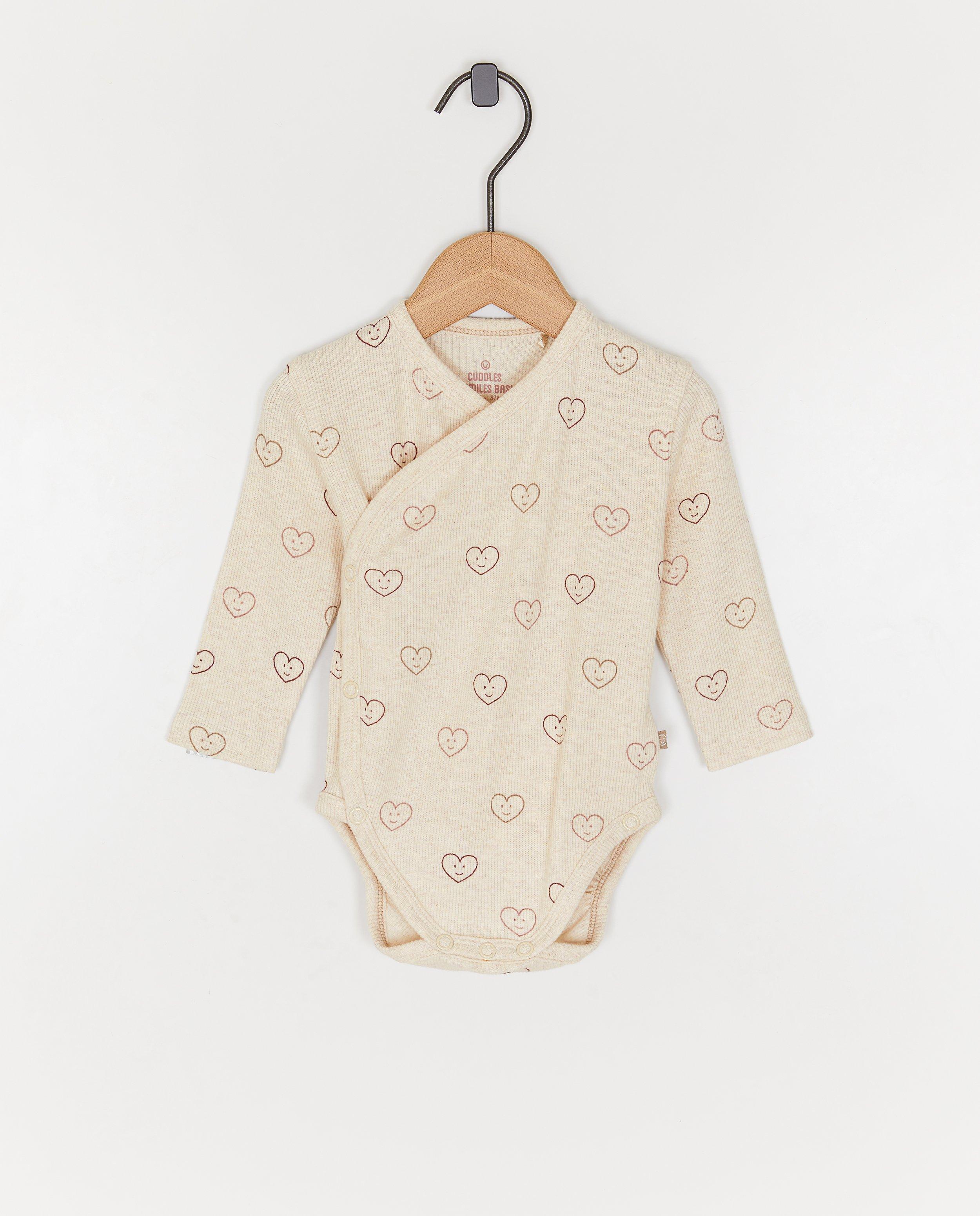 Romper met overslag - null - Newborn 50-68
