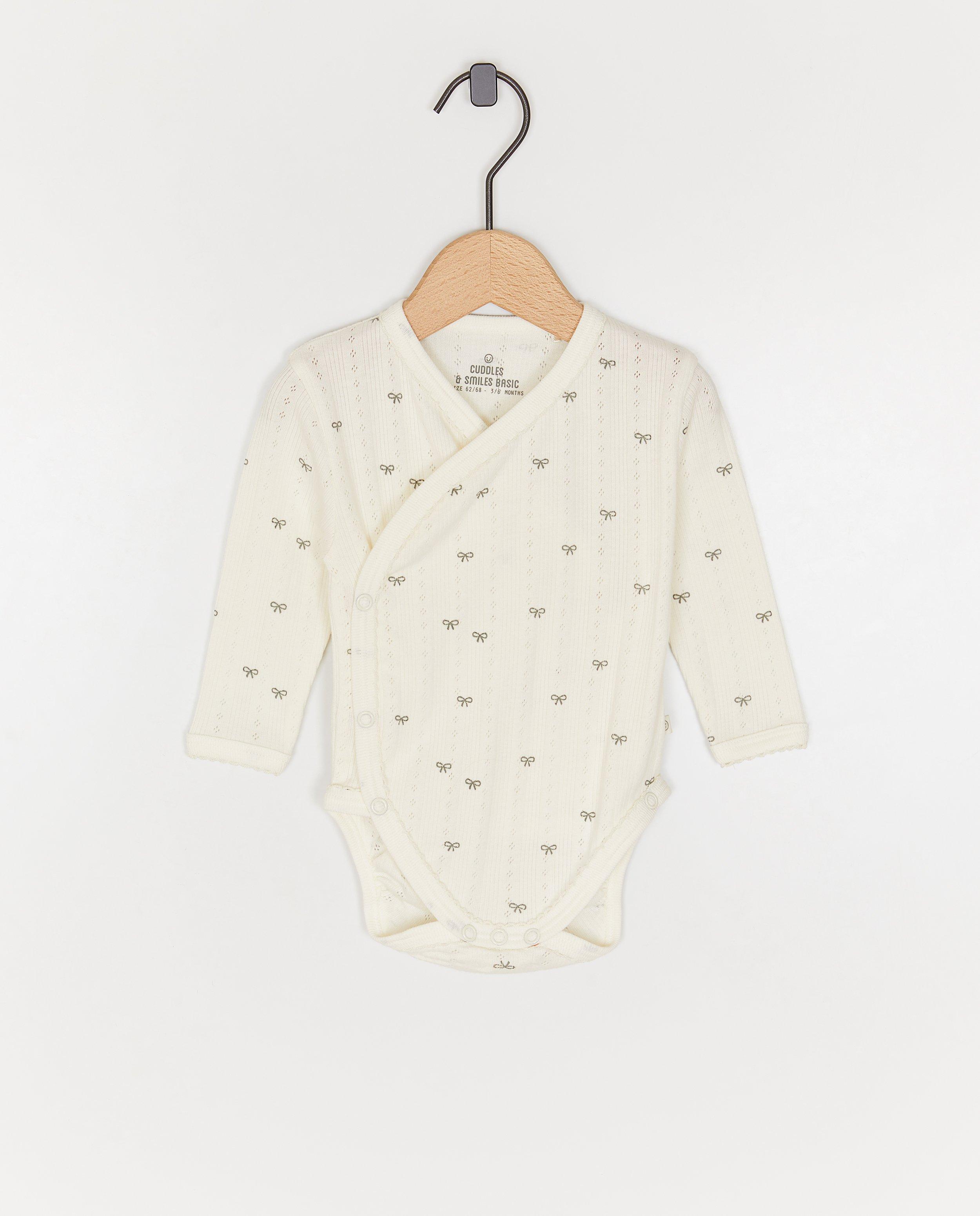 Romper met overslag - null - Newborn 50-68