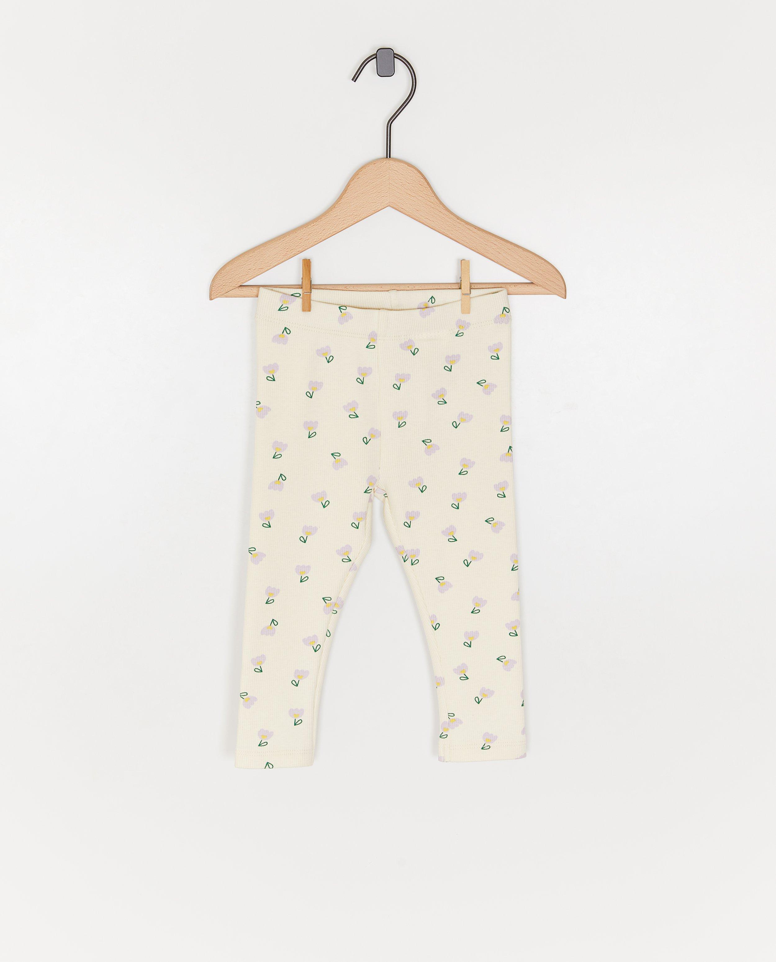 Legging met bloemenprint