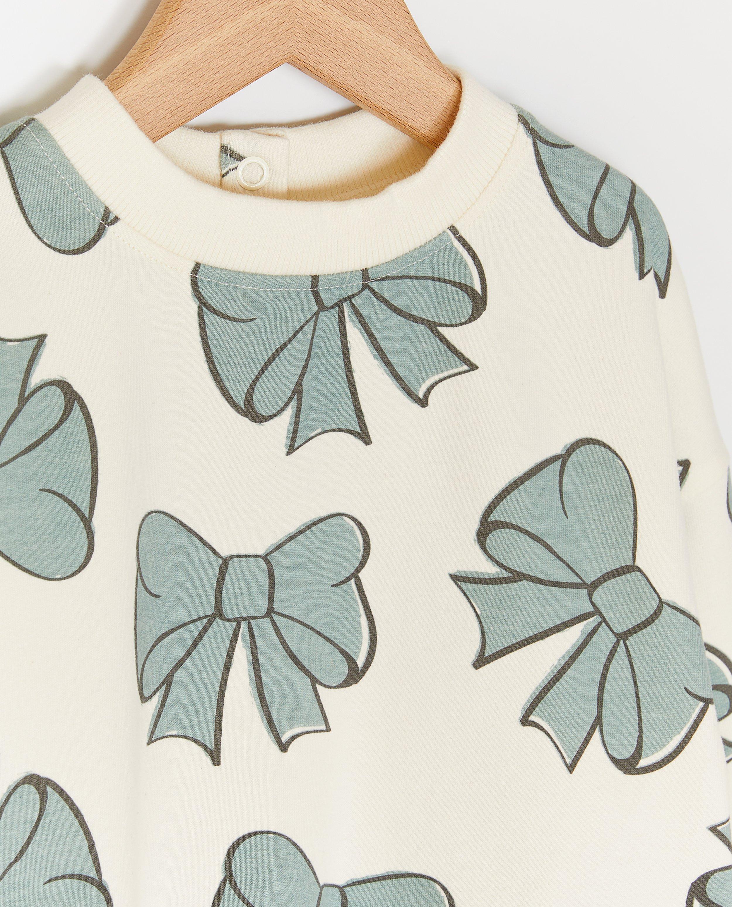 Sweaters - Sweater met strikkenprint, loose fit