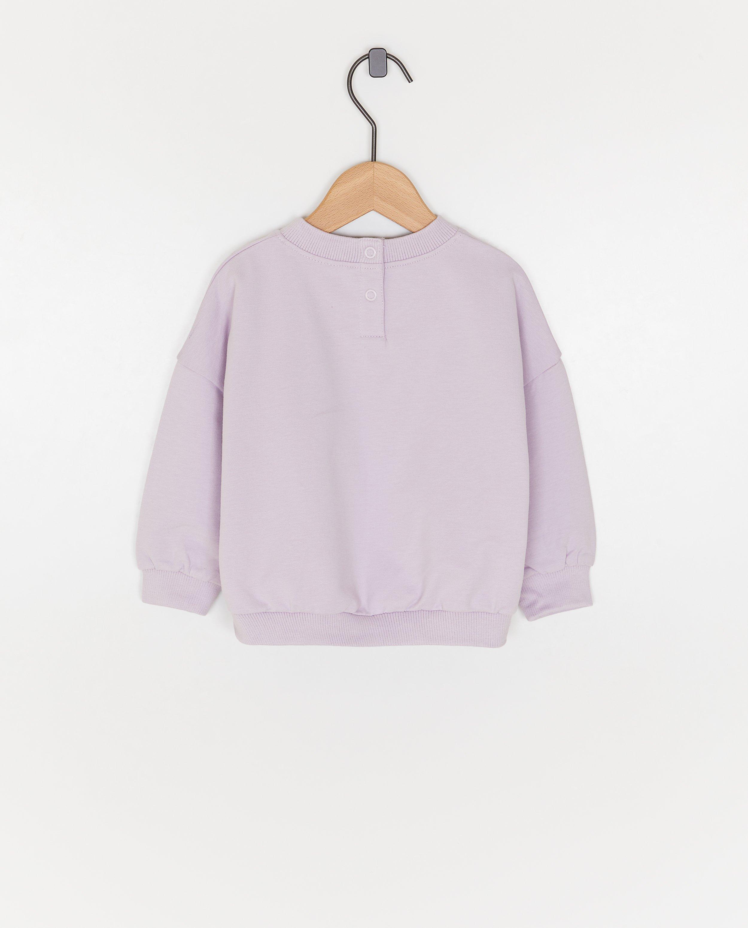 Sweaters - Sweater met reliëfprint bloemen, loose fit