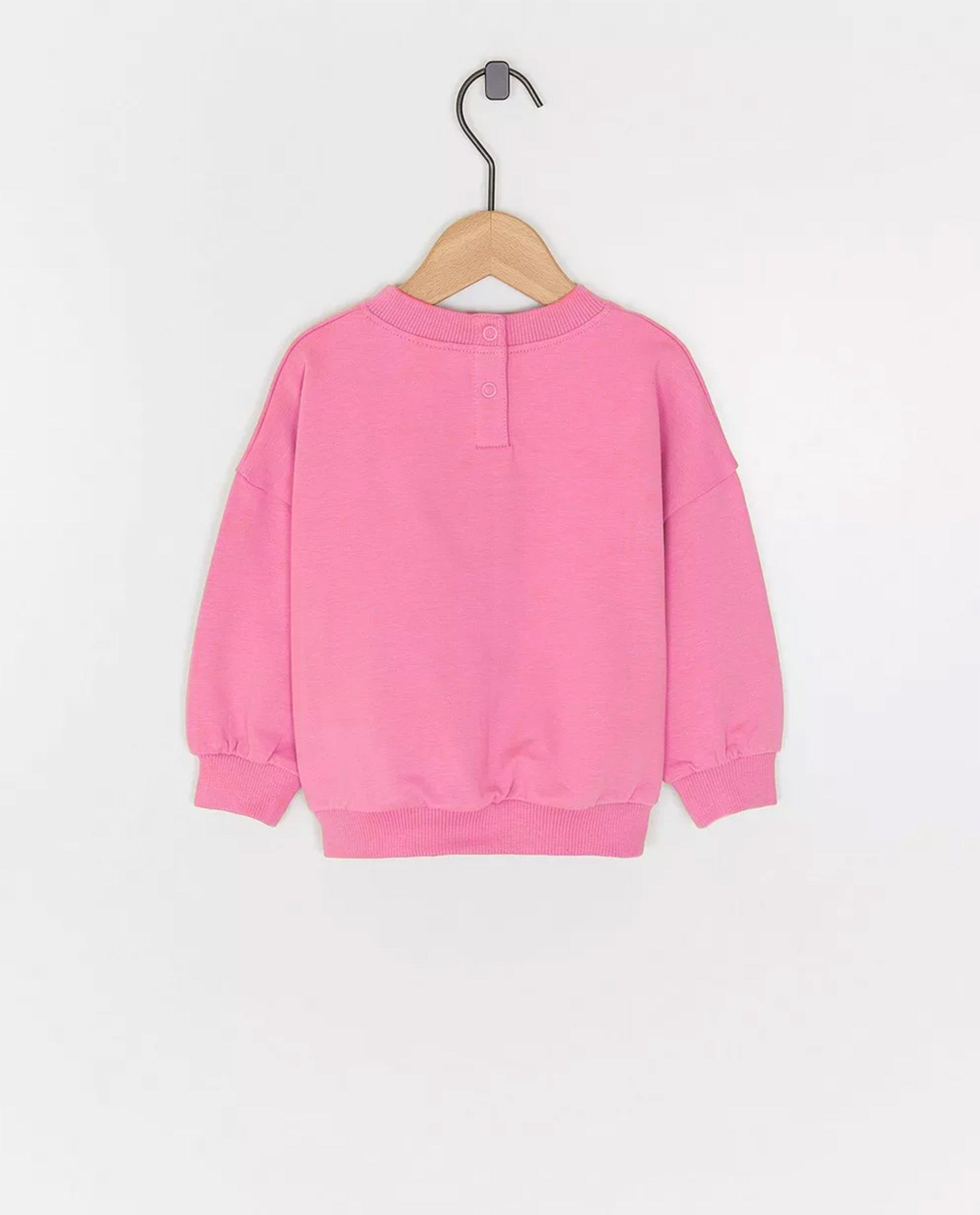 Sweaters - Sweater met reliëfprint bloemen, loose fit