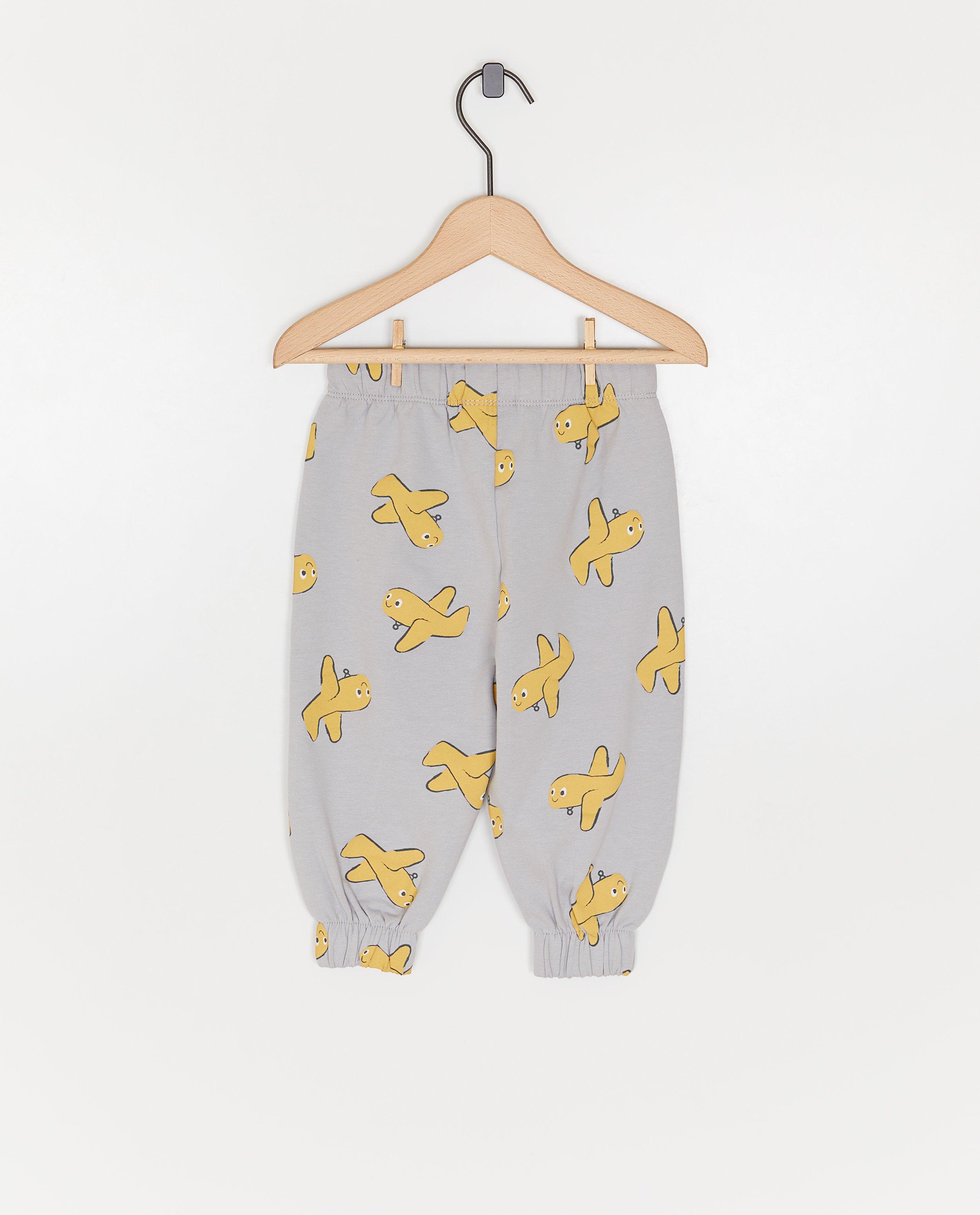 Broeken - Joggingbroek met print, loose fit