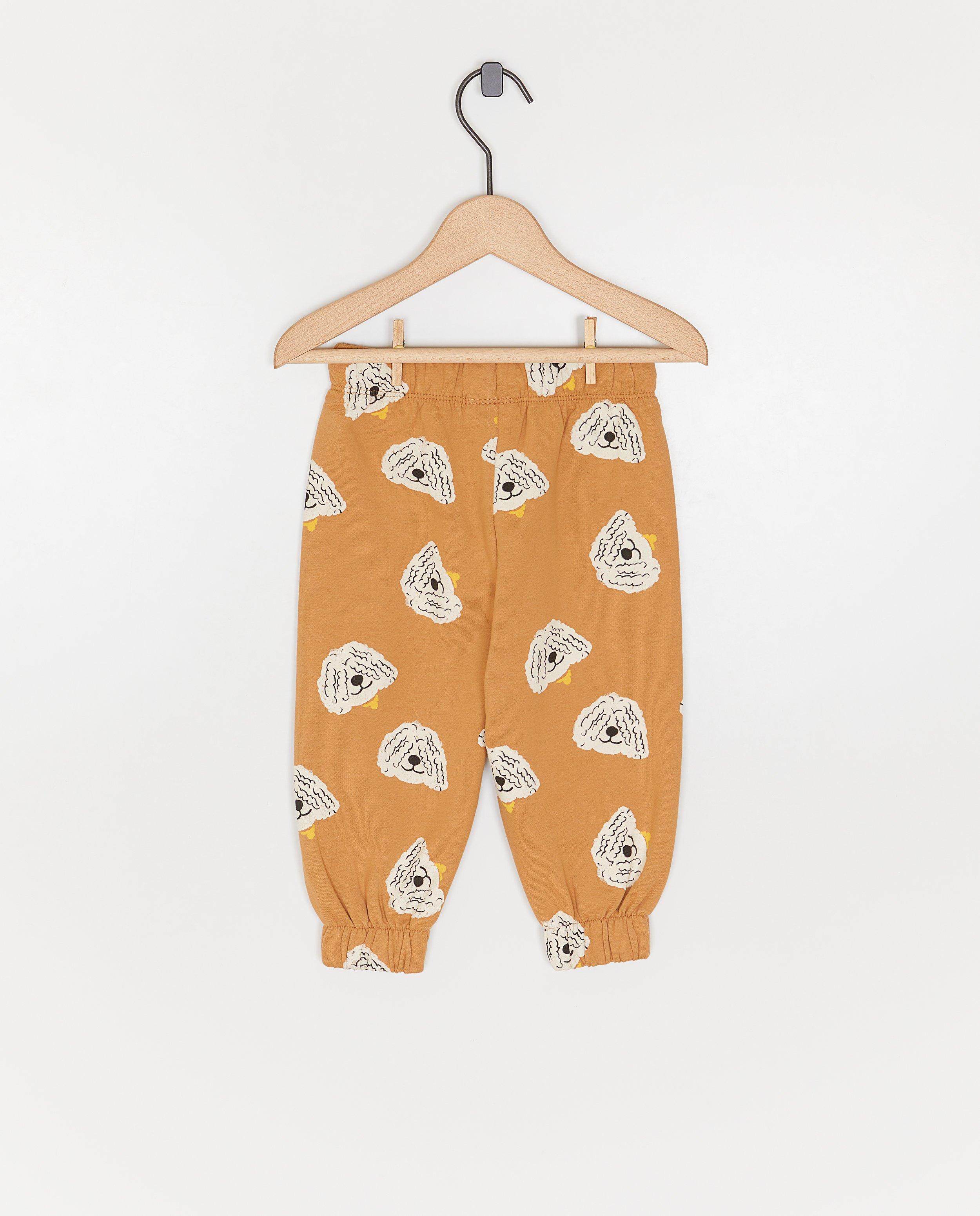 Broeken - Joggingbroek met print, loose fit
