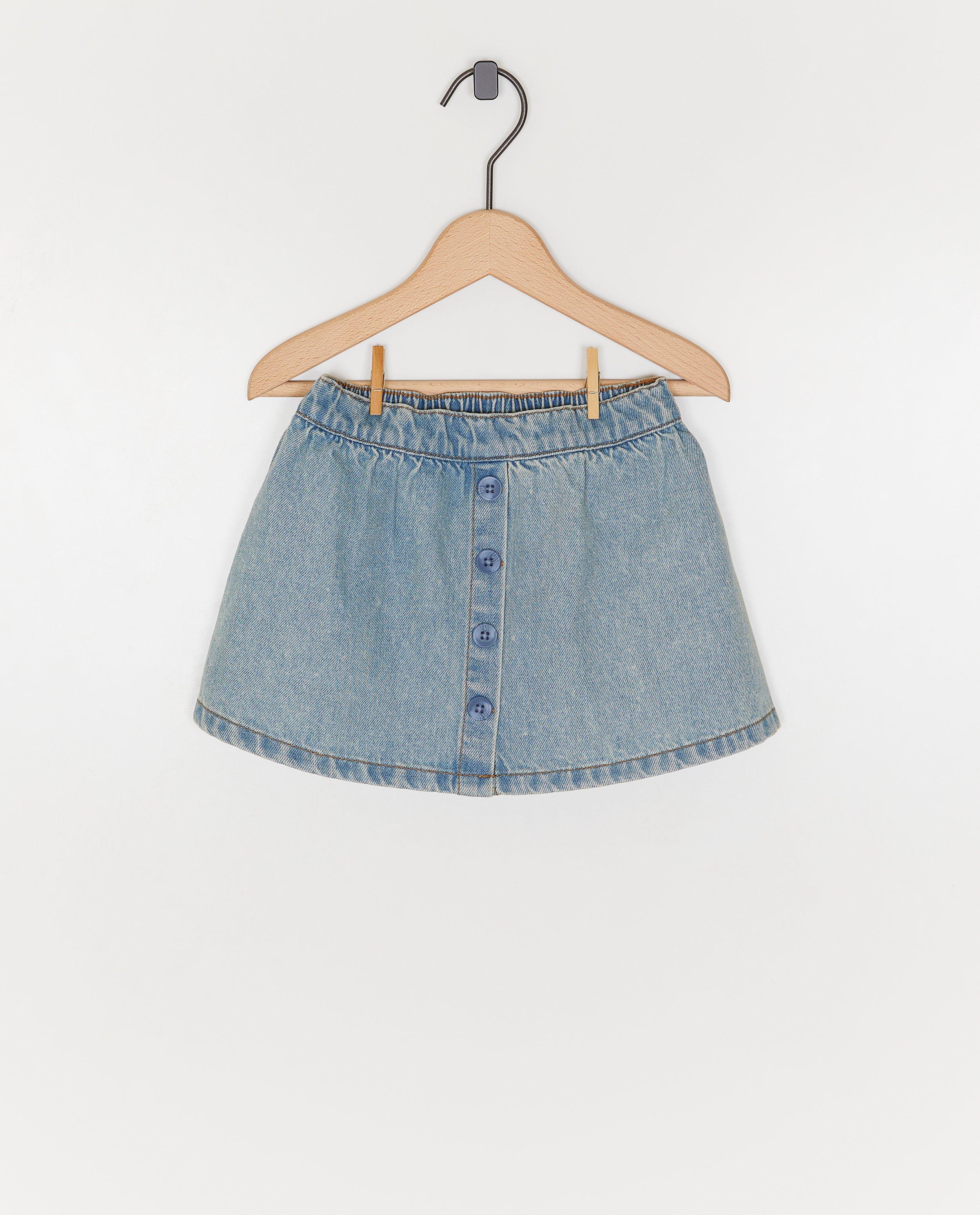 Blauwe jeansrok - null - Besties