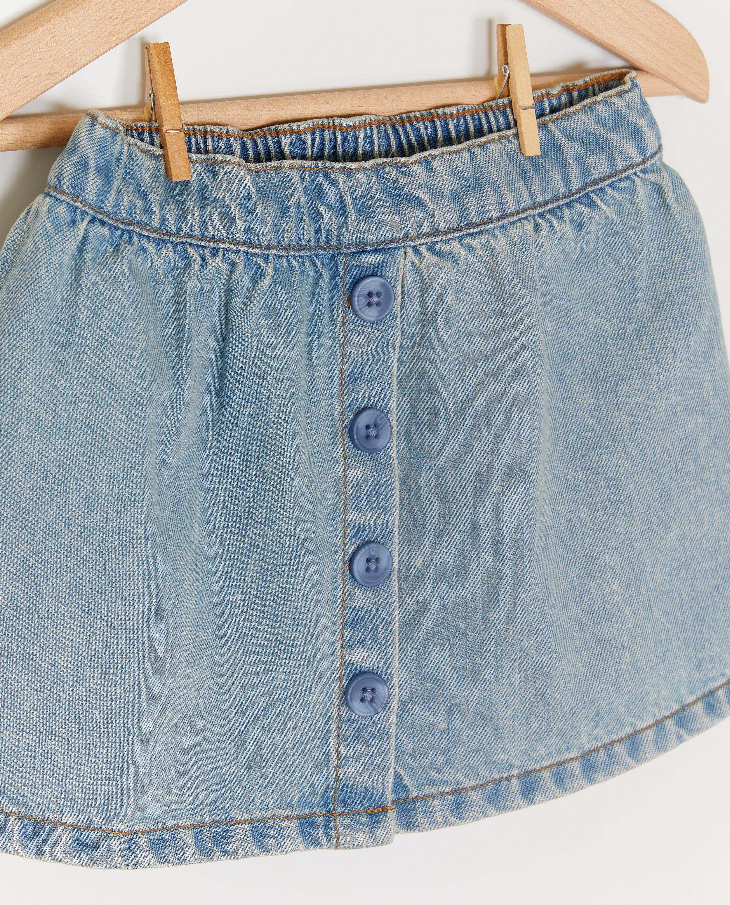 Rokken - Blauwe jeansrok