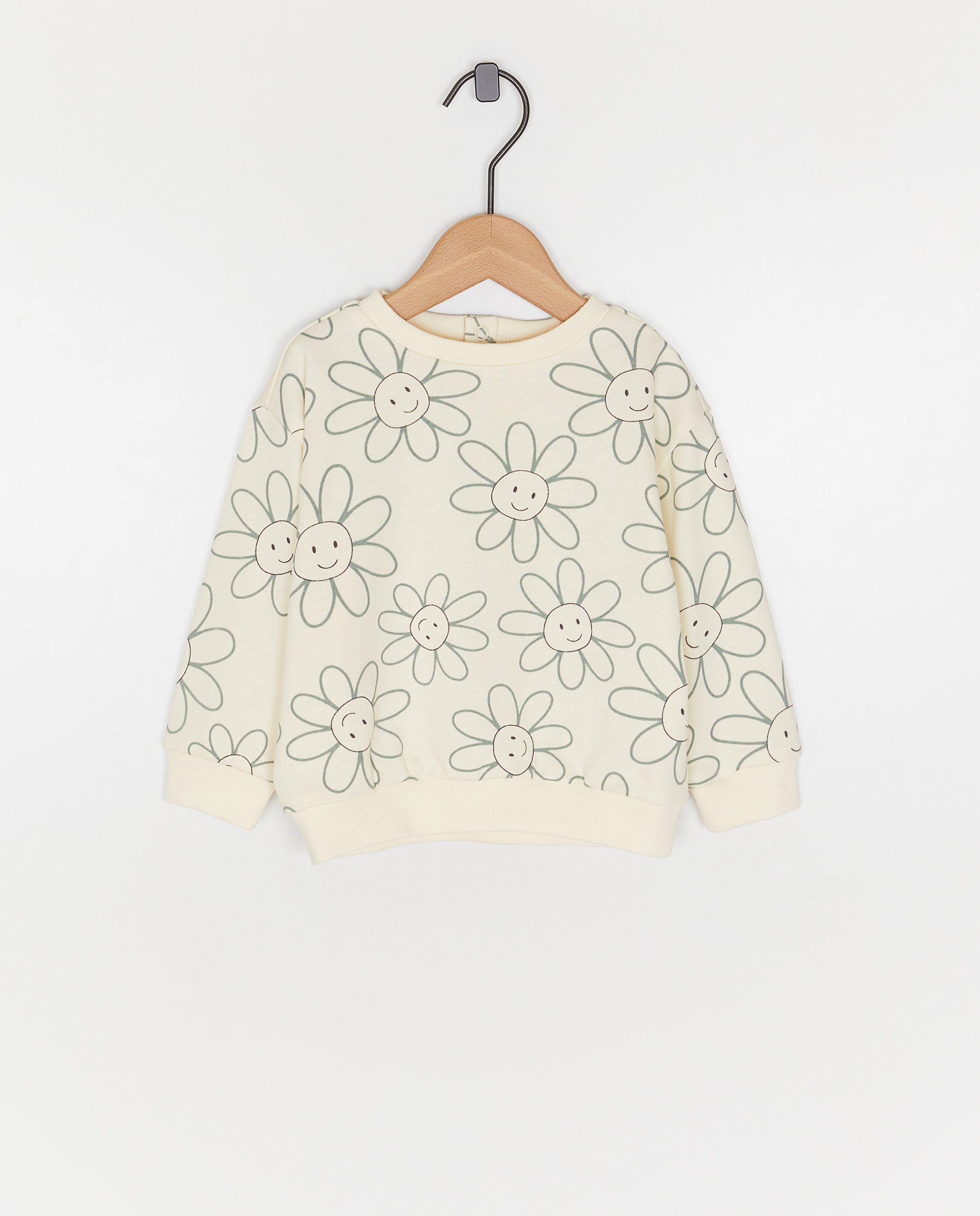 Sweater met bloemenprint - null - Besties