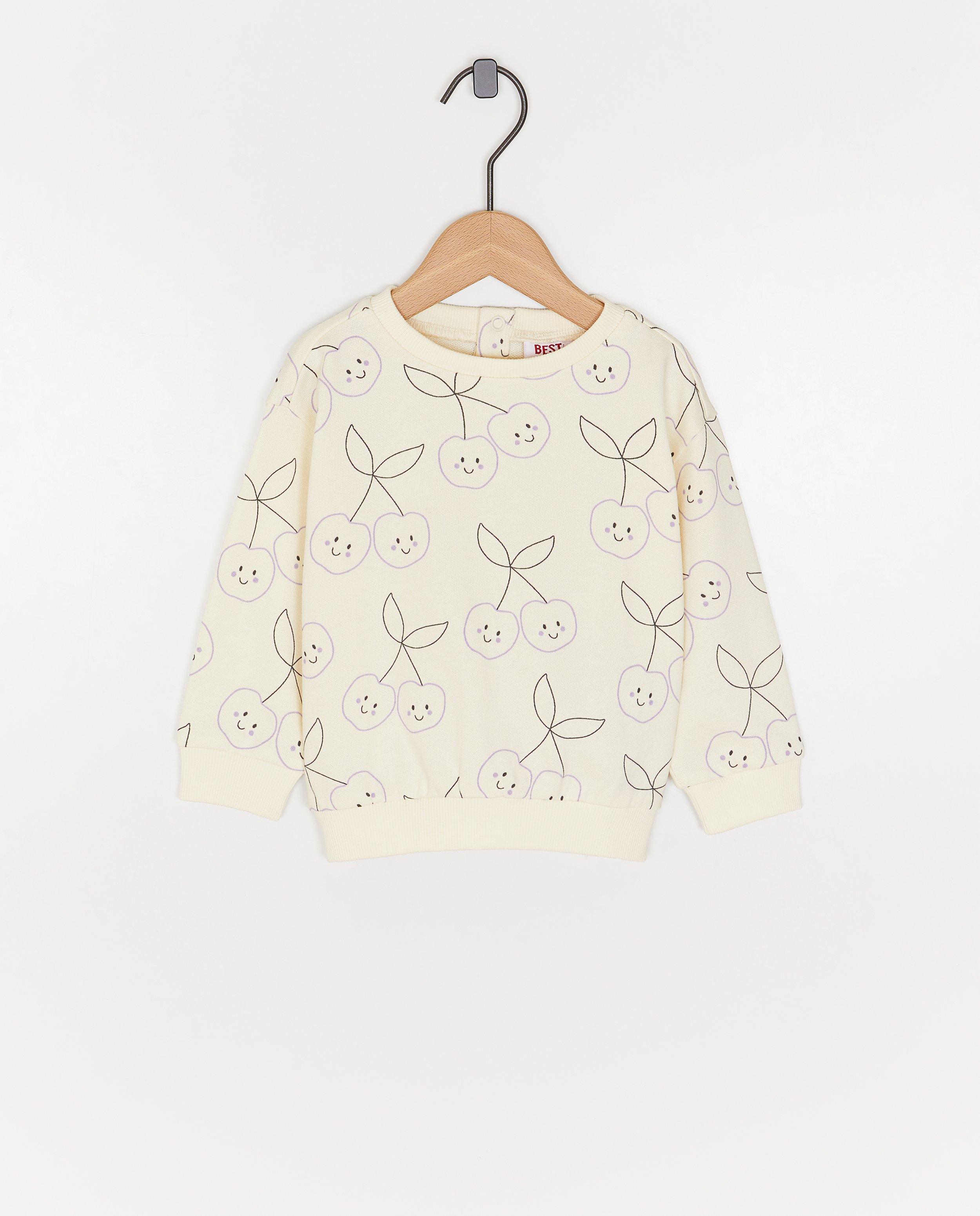 Sweater met print kersen - null - Besties