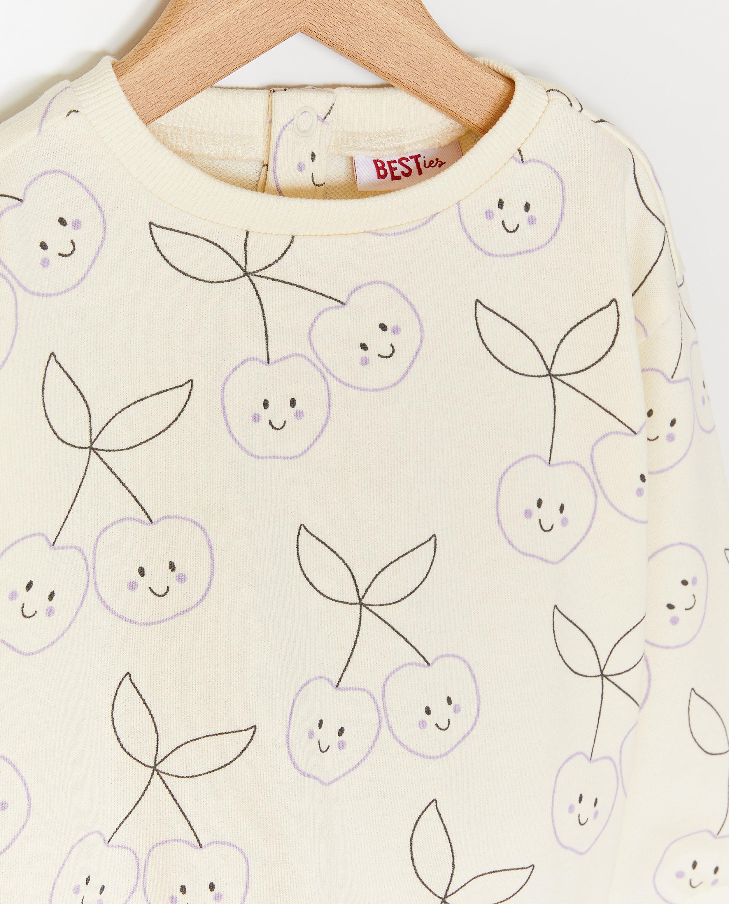Sweaters - Sweater met print kersen