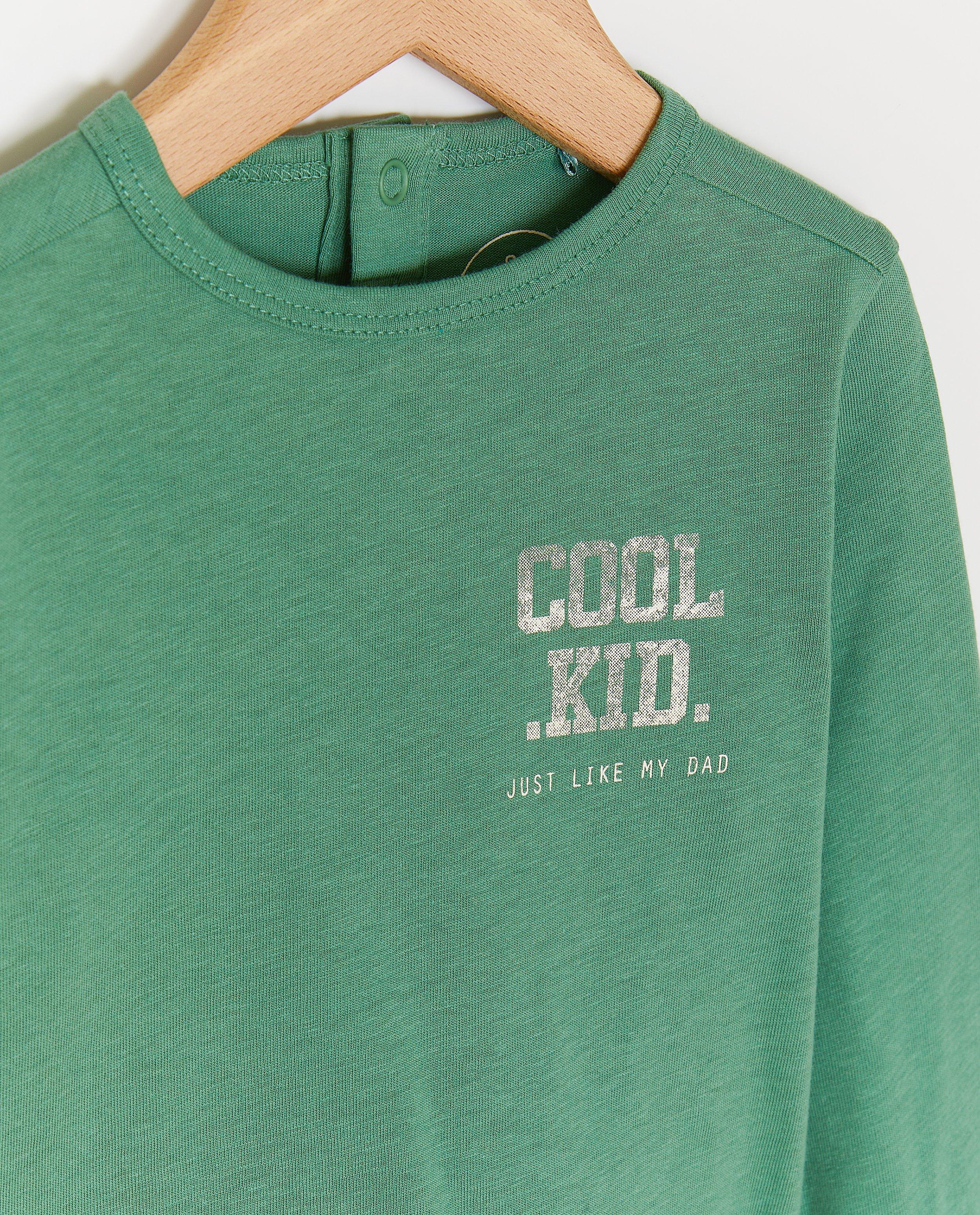 T-shirts - Longsleeve met opschrift