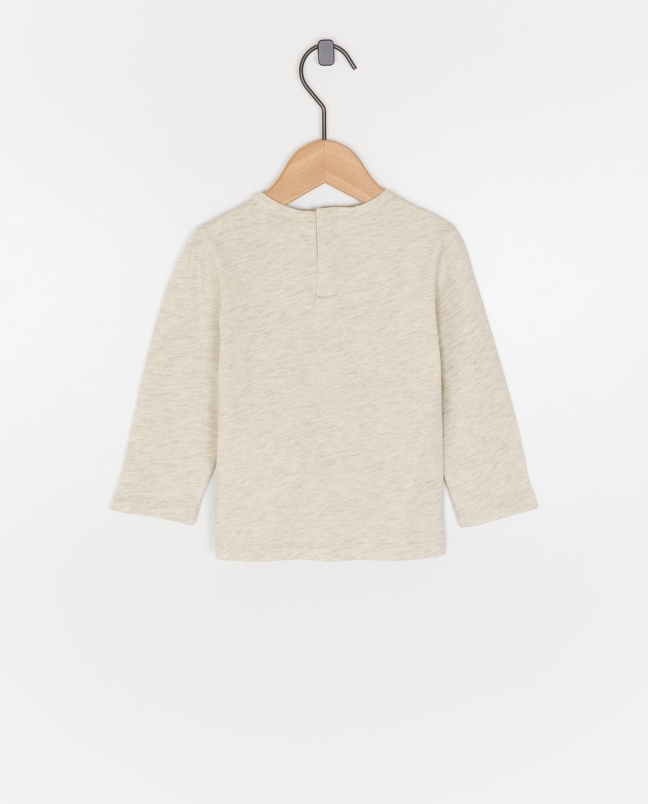 T-shirts - Longsleeve met opschrift