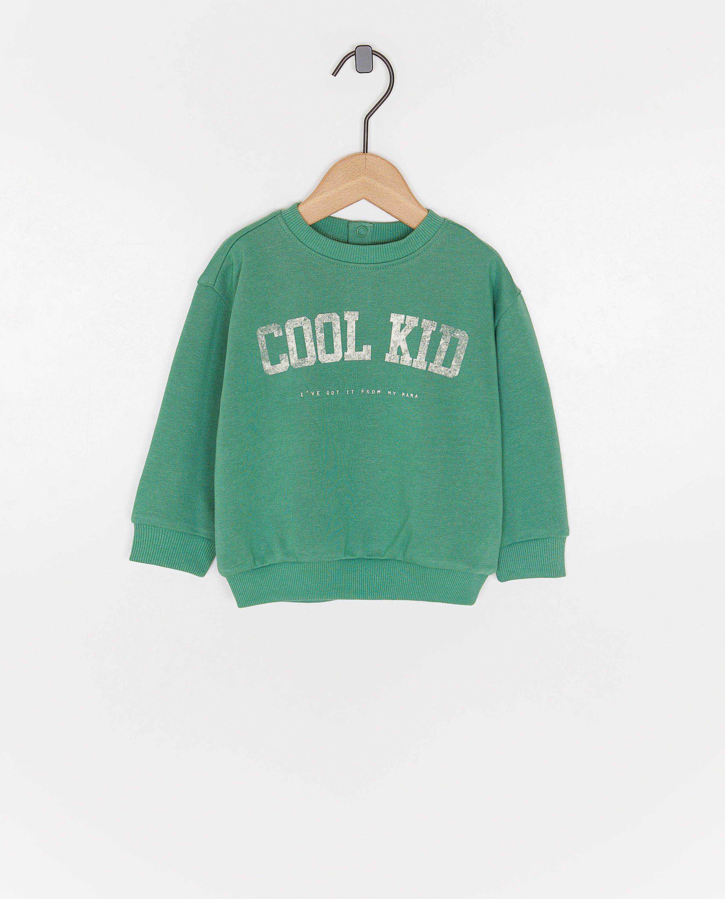 Sweater met opschrift Hug Dealer - null - Besties