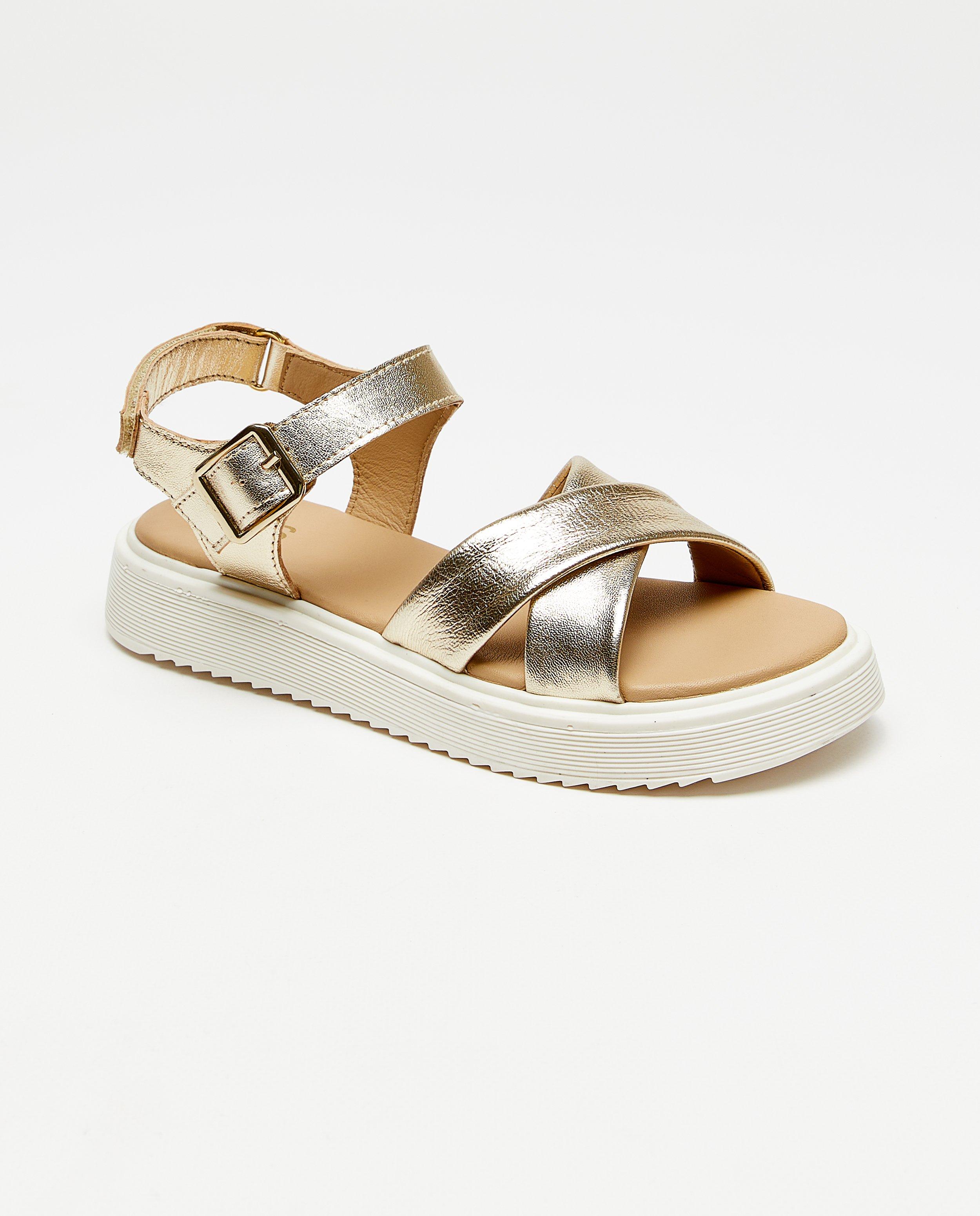 Metallic sandalen, maat 36-39 - null - CKS