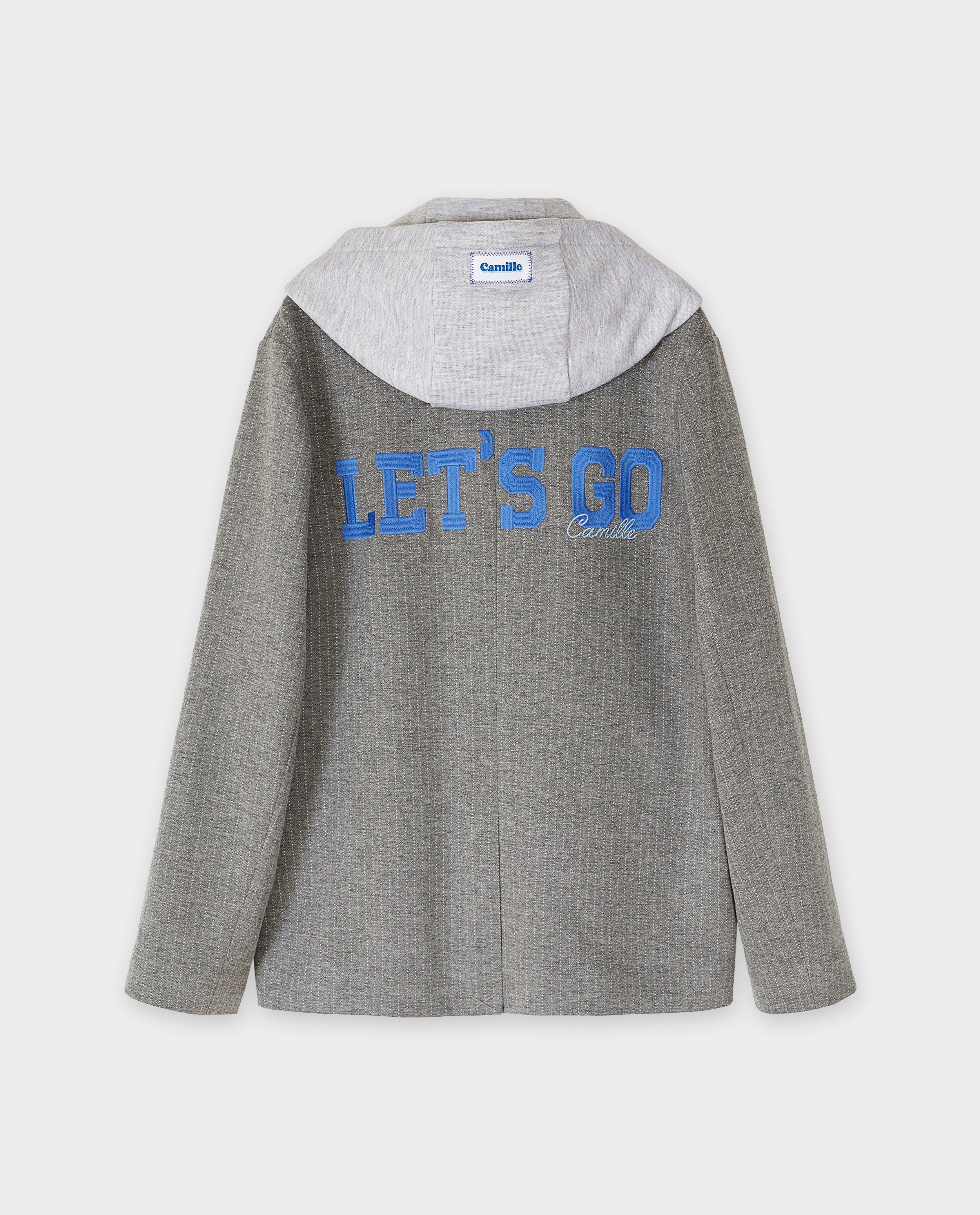 Poncho's en teddy's - Blazer met backprint, 116-164