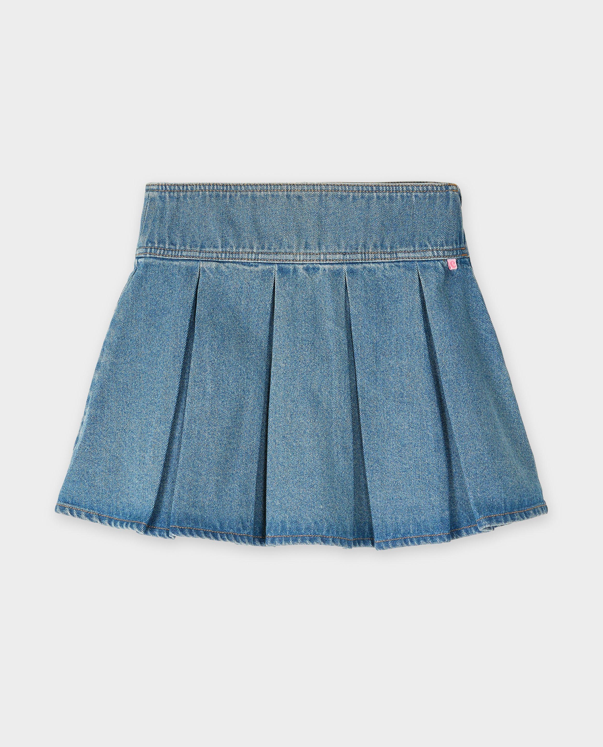 Rokken - Plooirok van jeans, 116-164