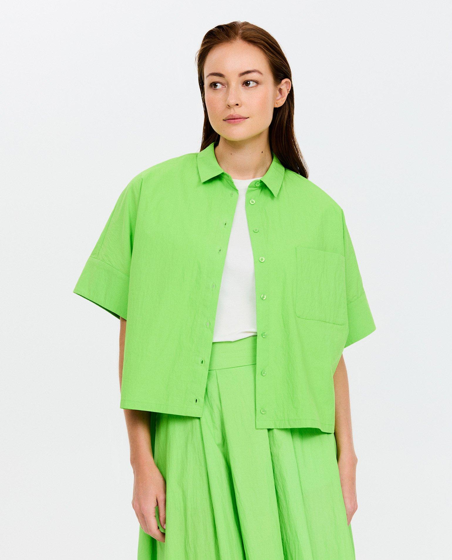 Groen hemd - null - CKS Dames