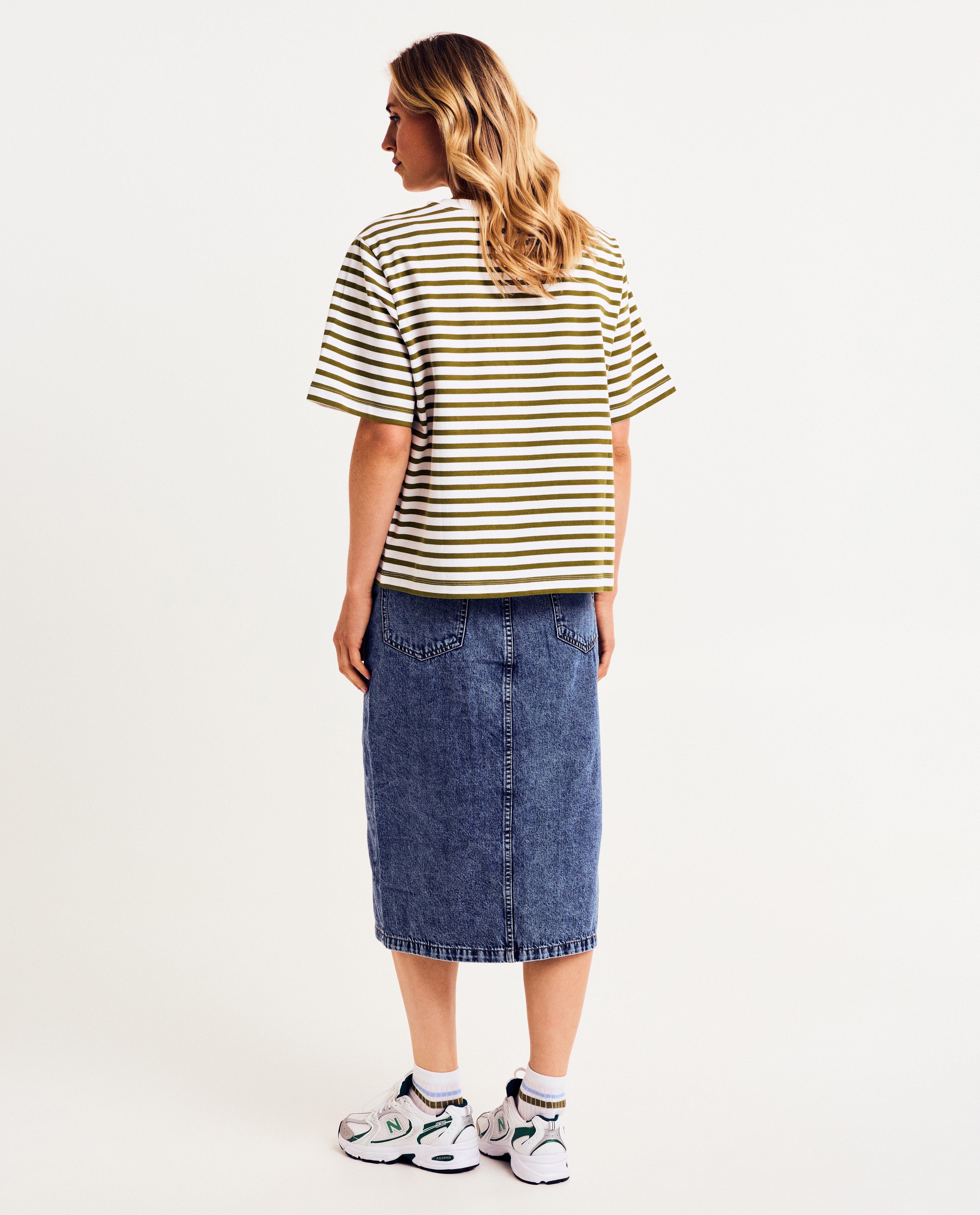 T-shirts - Groen T-shirt, oversized fit