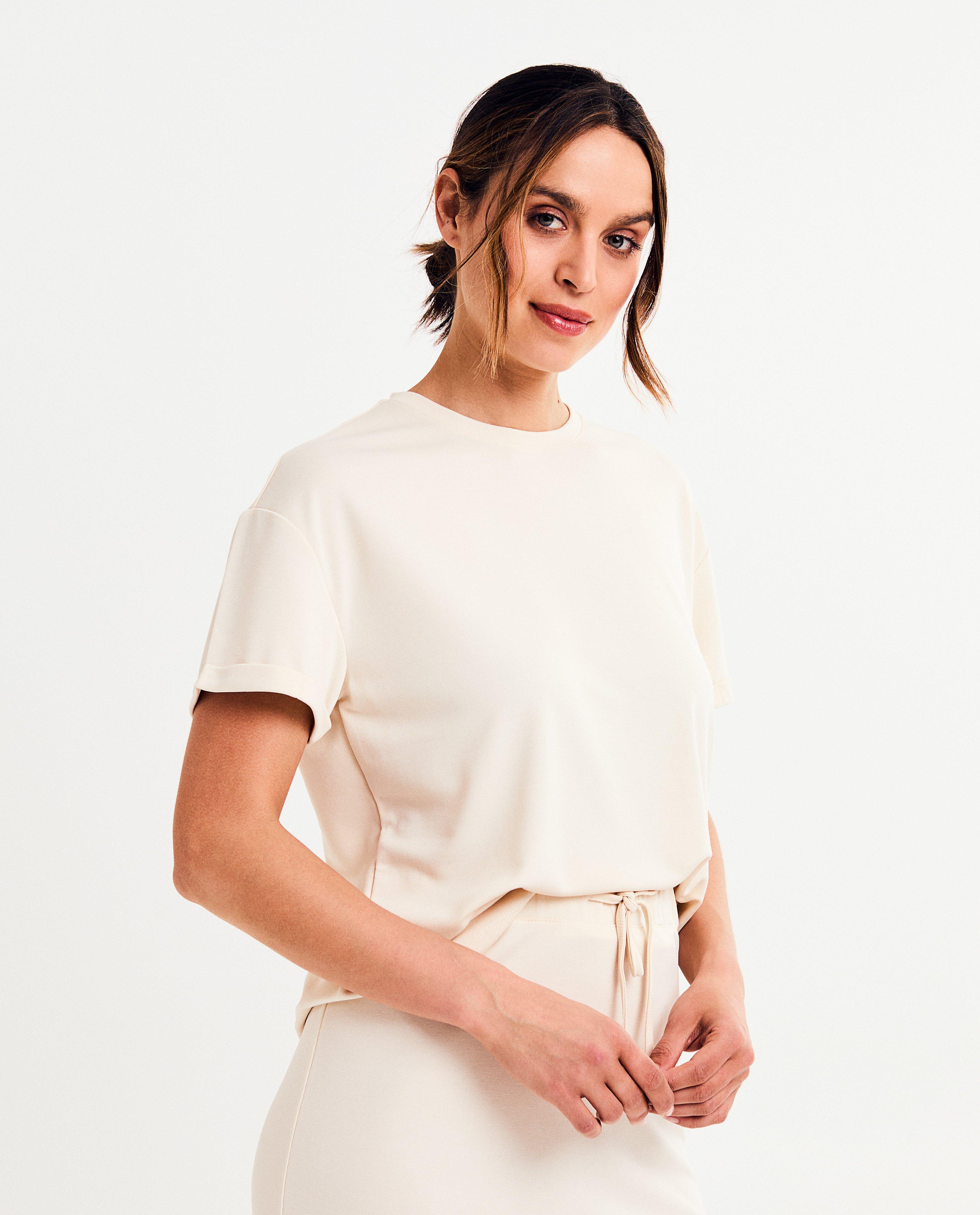 Beige T-shirt - null - Sora