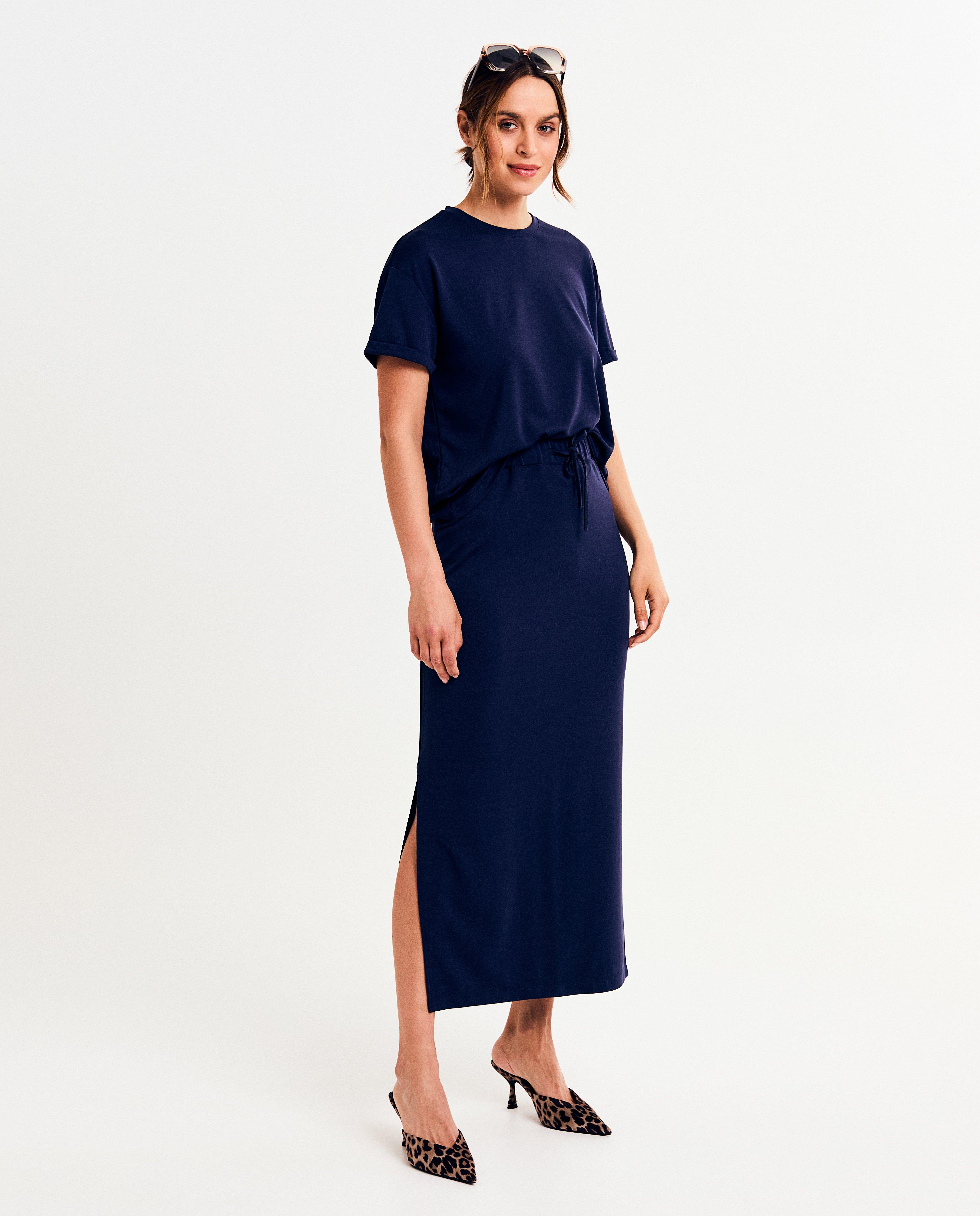 Donkerblauwe rok - null - Sora