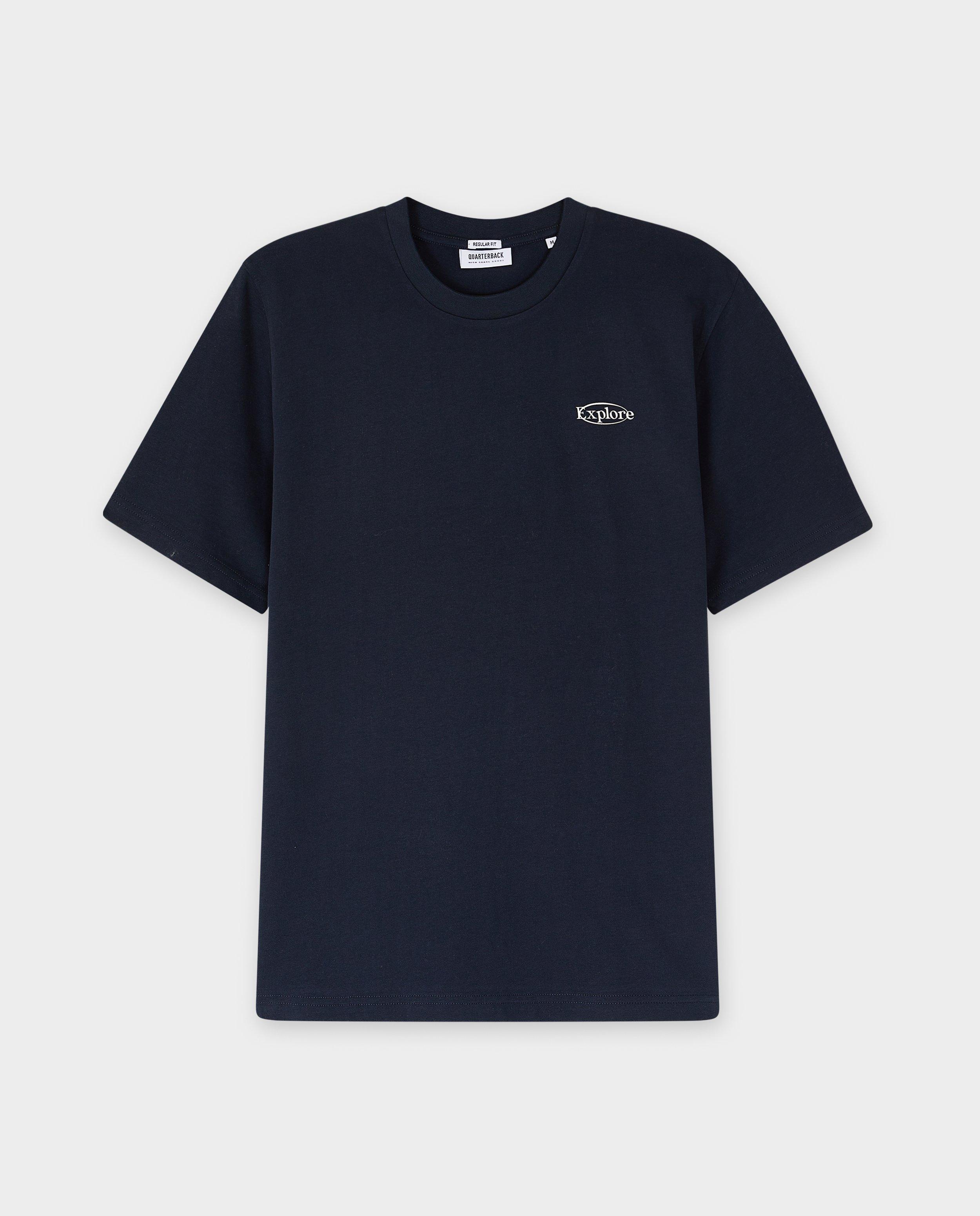 T-shirts - T-shirt met geborduurde figuur, regular fit