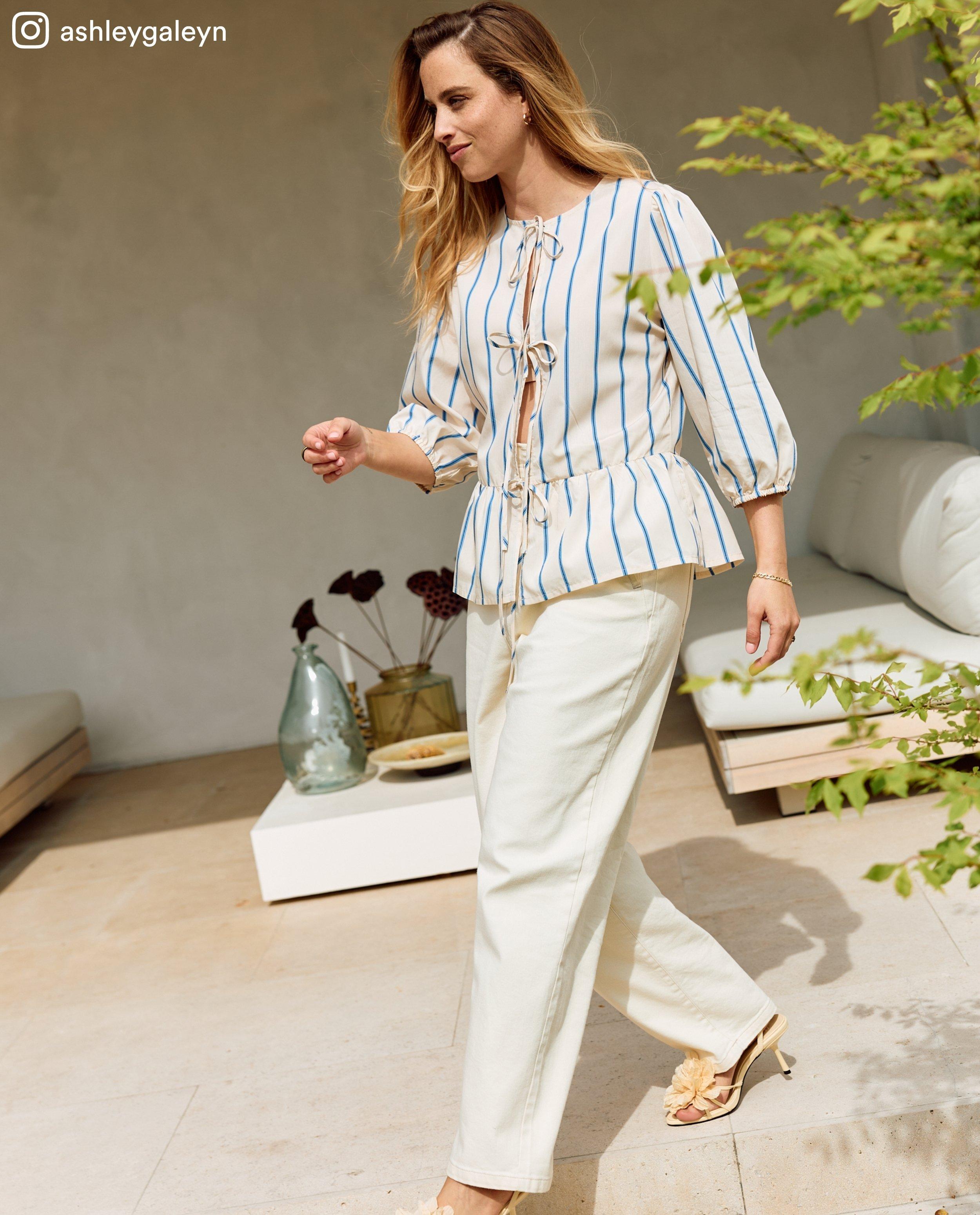 Pantalon blanc cassé