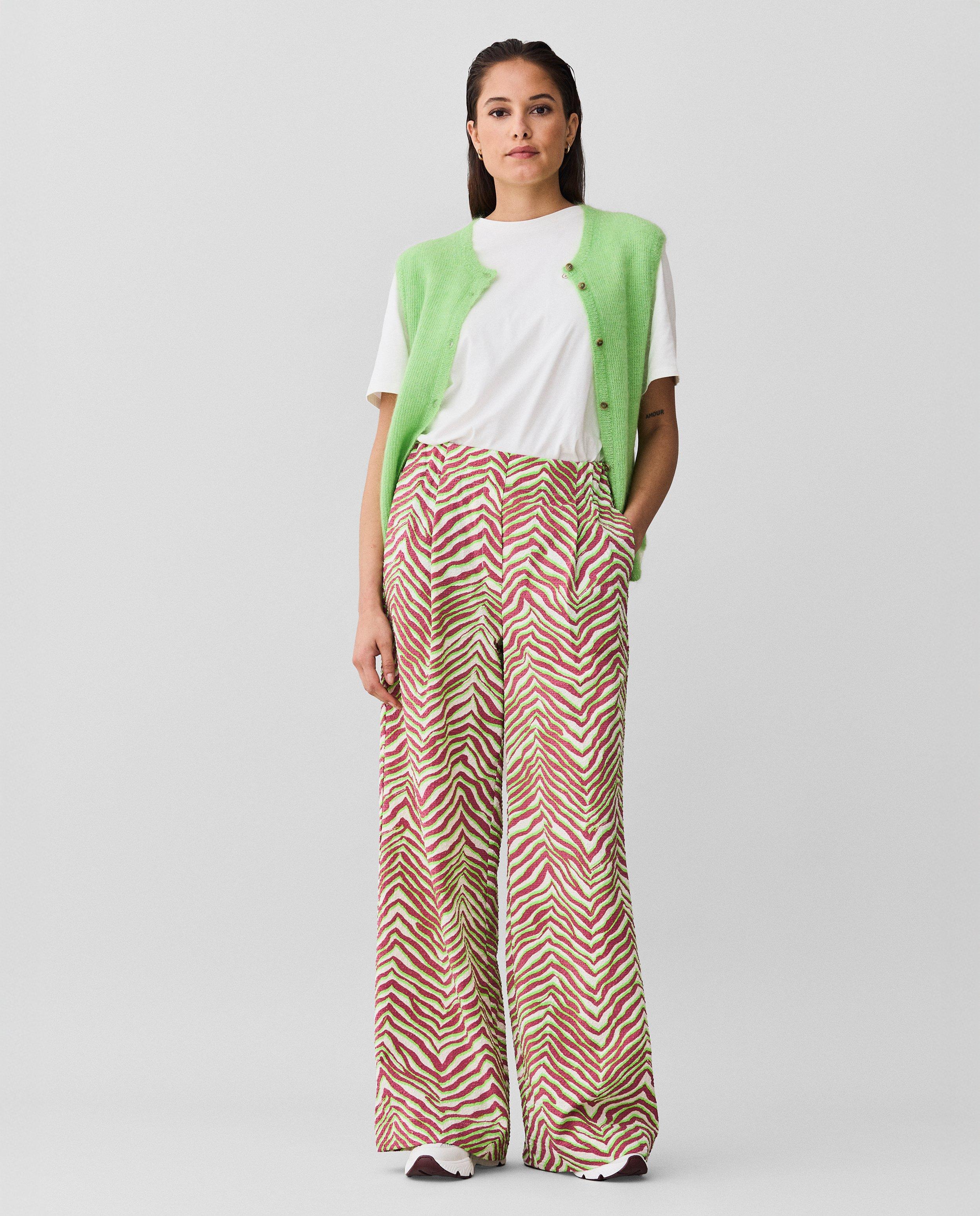 Broek van gerecycleerd polyester - null - CKS Dames