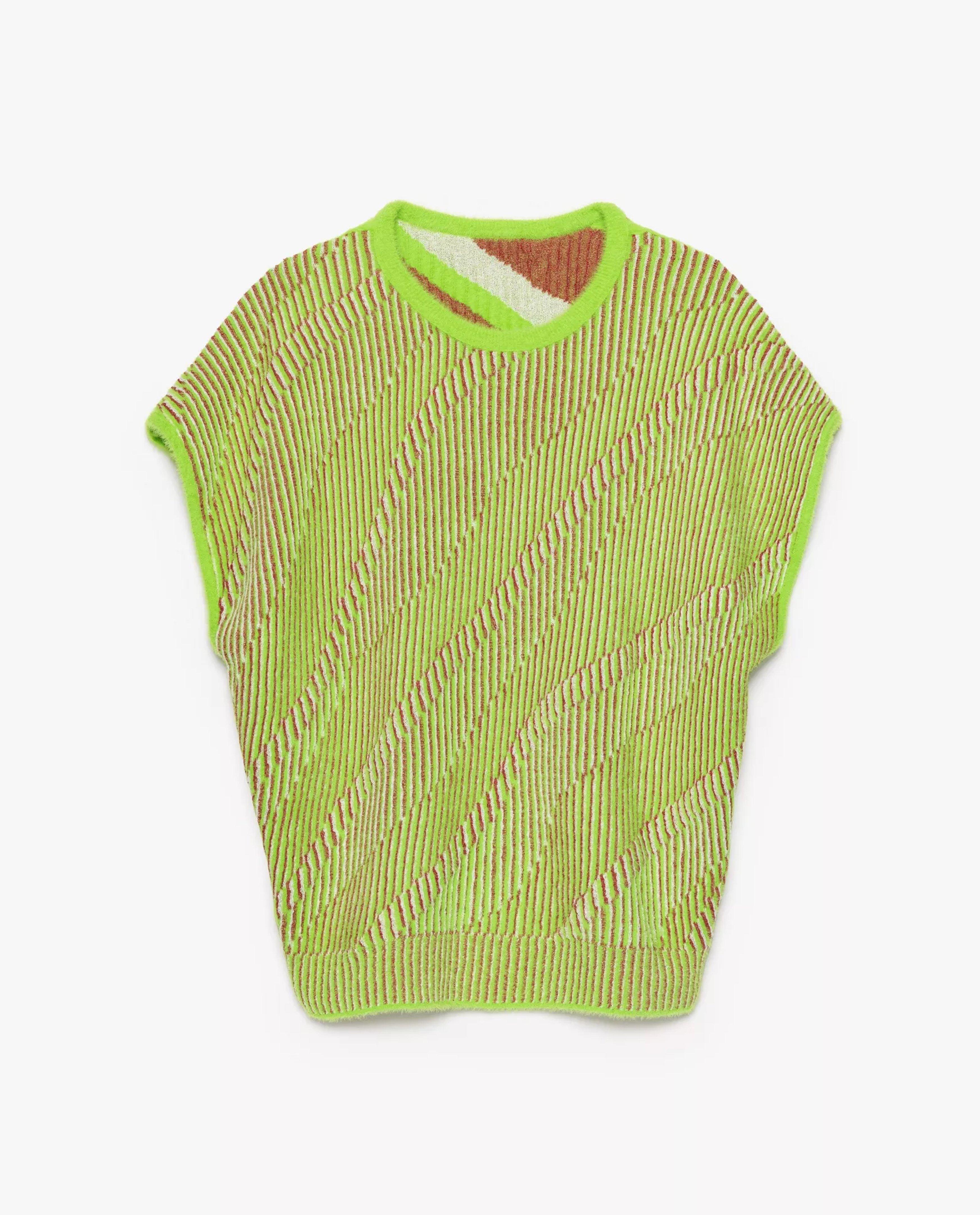 Truien - Omkeerbare debardeur met zebraprint