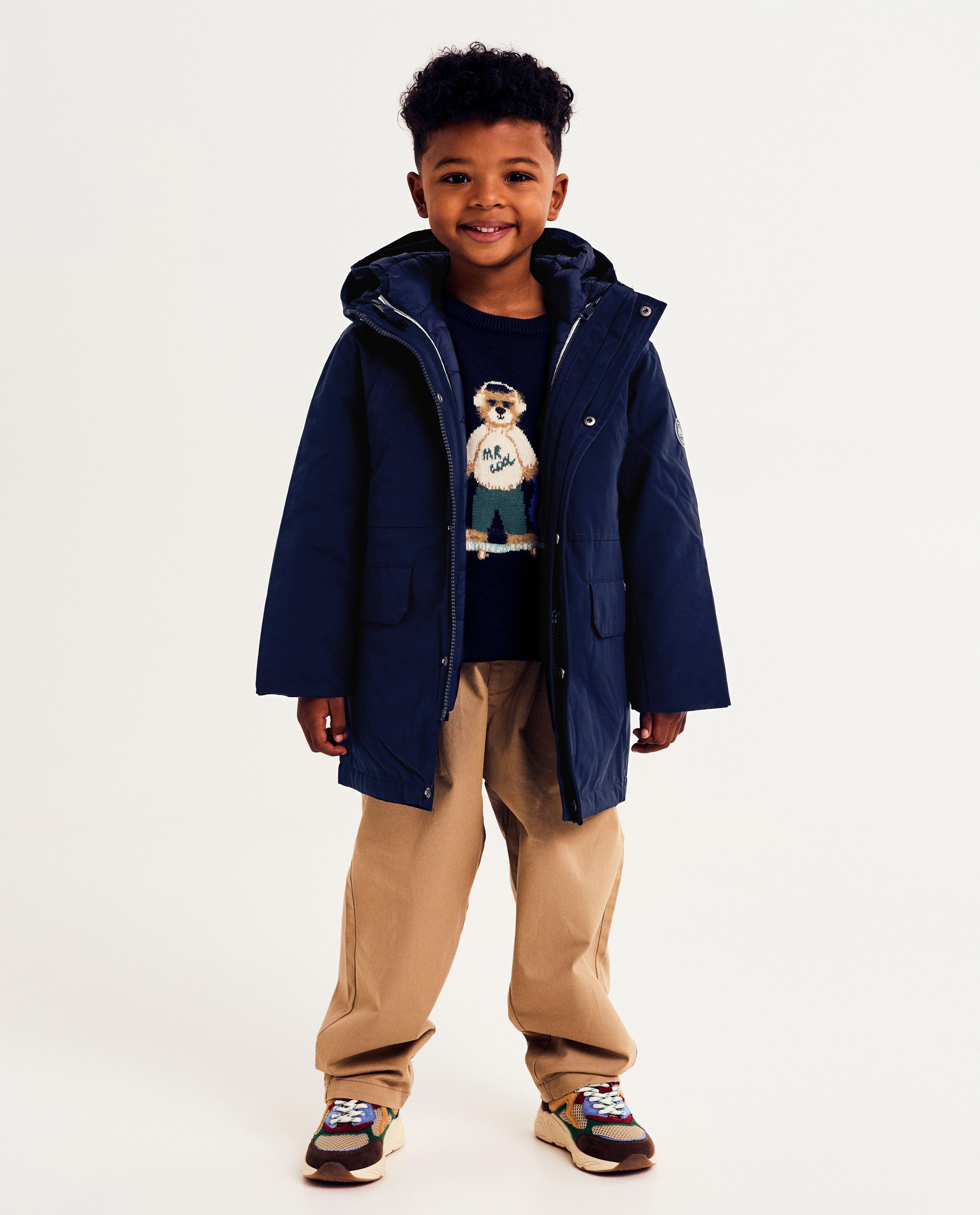 Parka's - 2-in-1 jas van gerecycleerd polyester, 92-128