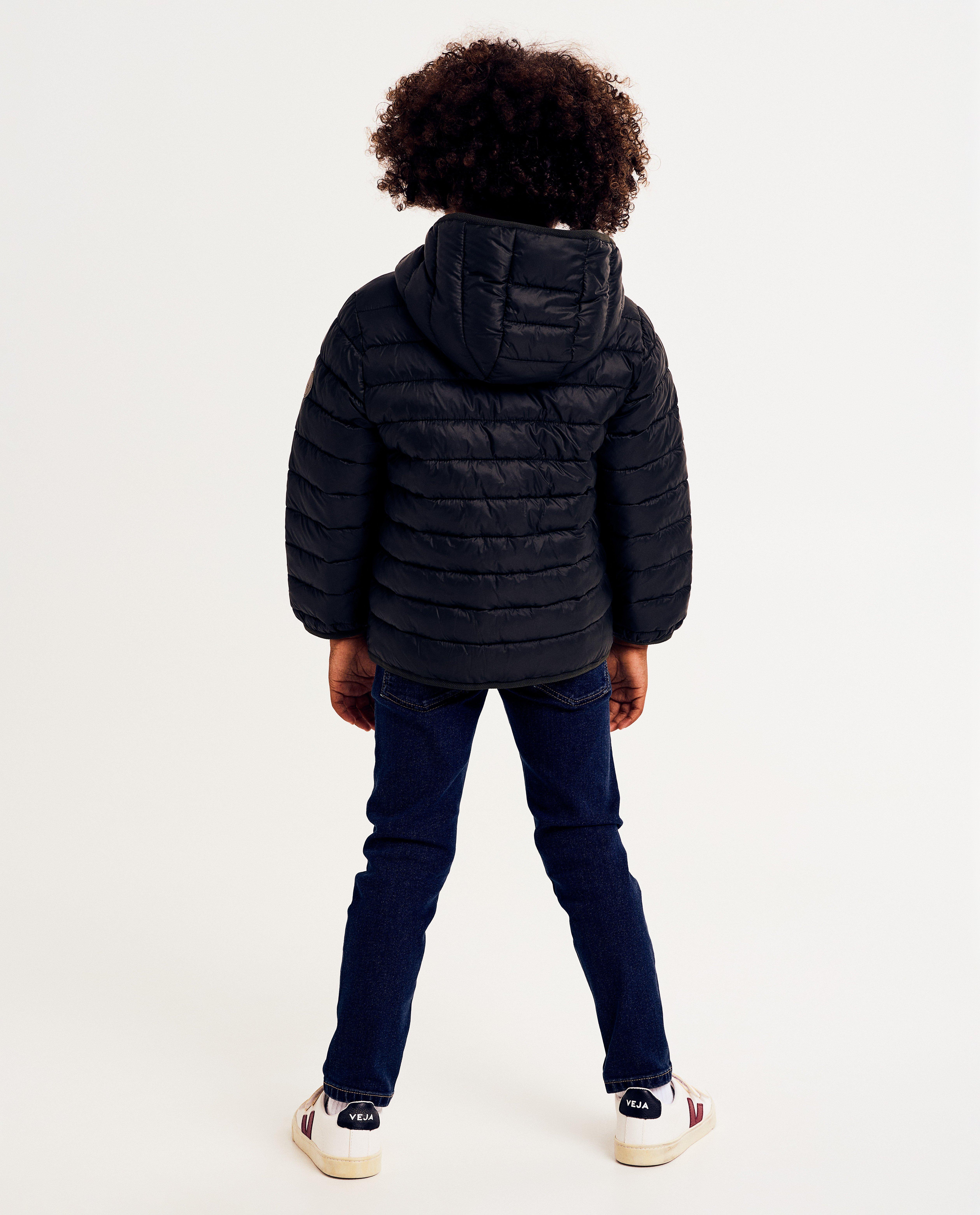 Doorgestikte jas van gerecycleerd polyester, 92-128 - Product Detail - khaki - afbeelding nummer 3