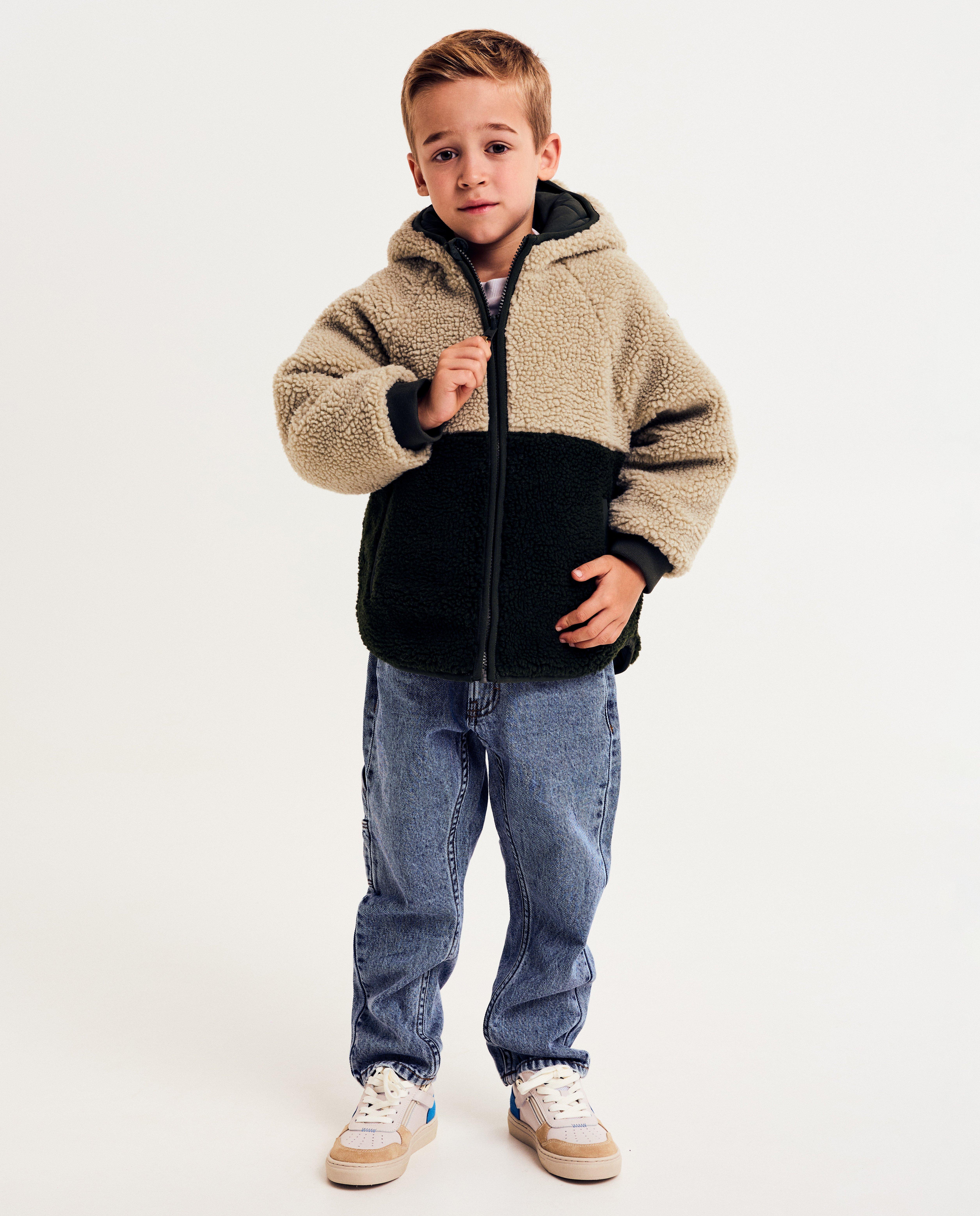 Veste r&eacute;versible en polyester recycl&eacute; - D&eacute;tails du produit - khaki - image num&eacute;ro 2