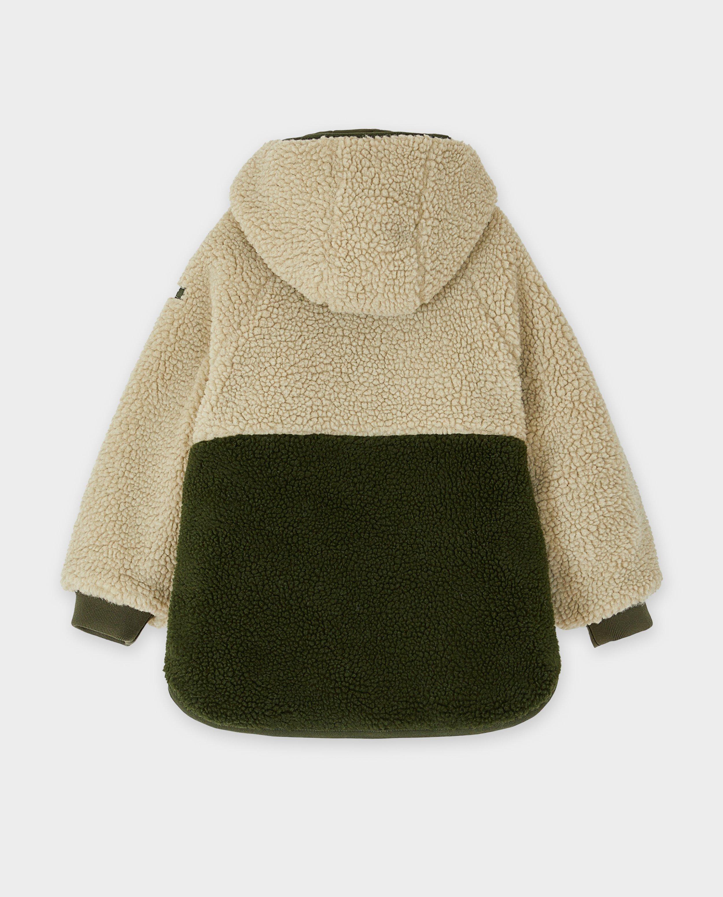 Veste r&eacute;versible en polyester recycl&eacute; - D&eacute;tails du produit - khaki - image num&eacute;ro 7