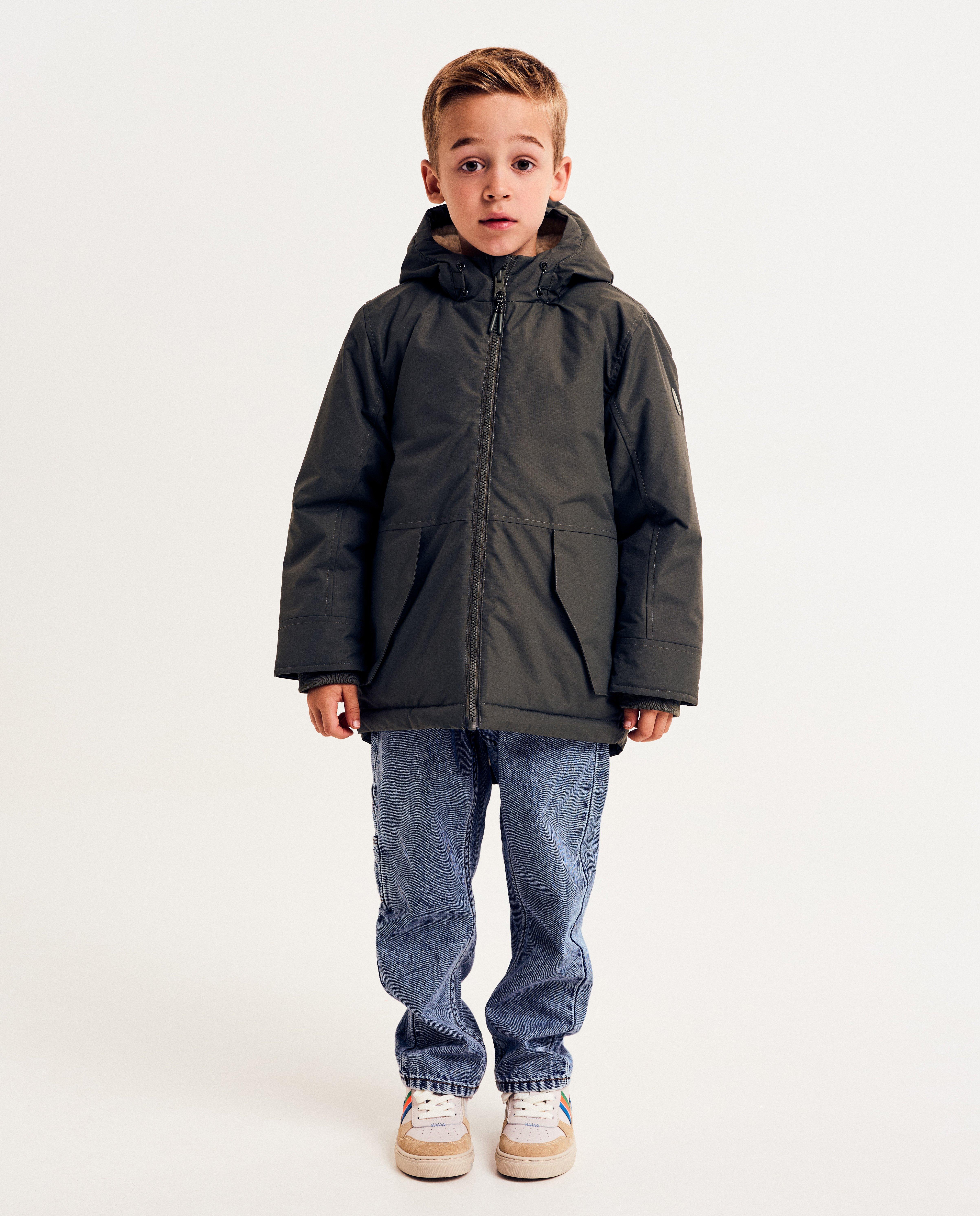 Donsjassen - Jas van gerecycleerd polyamide met teddy voering