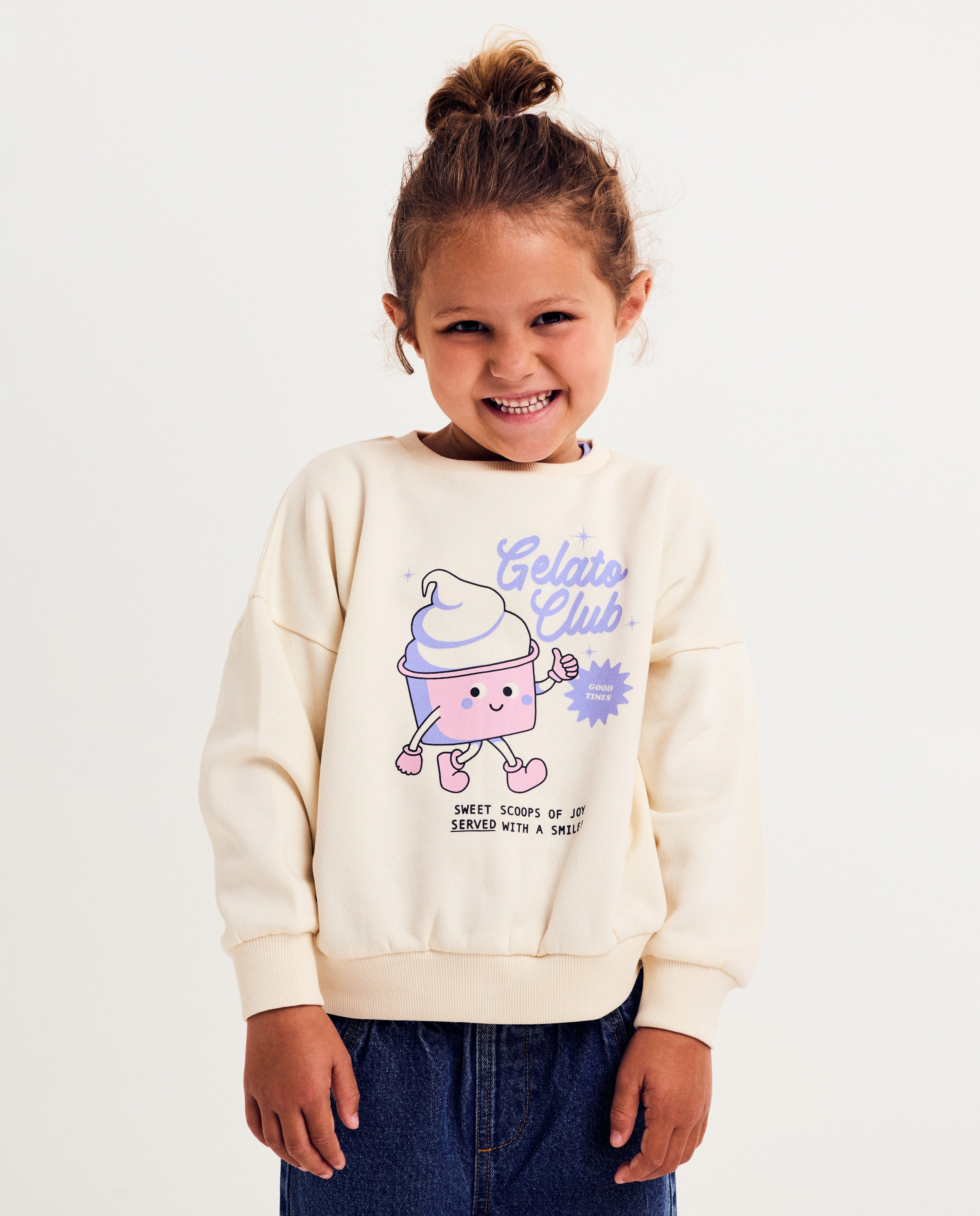 Sweater met print ijsje - null - Besties