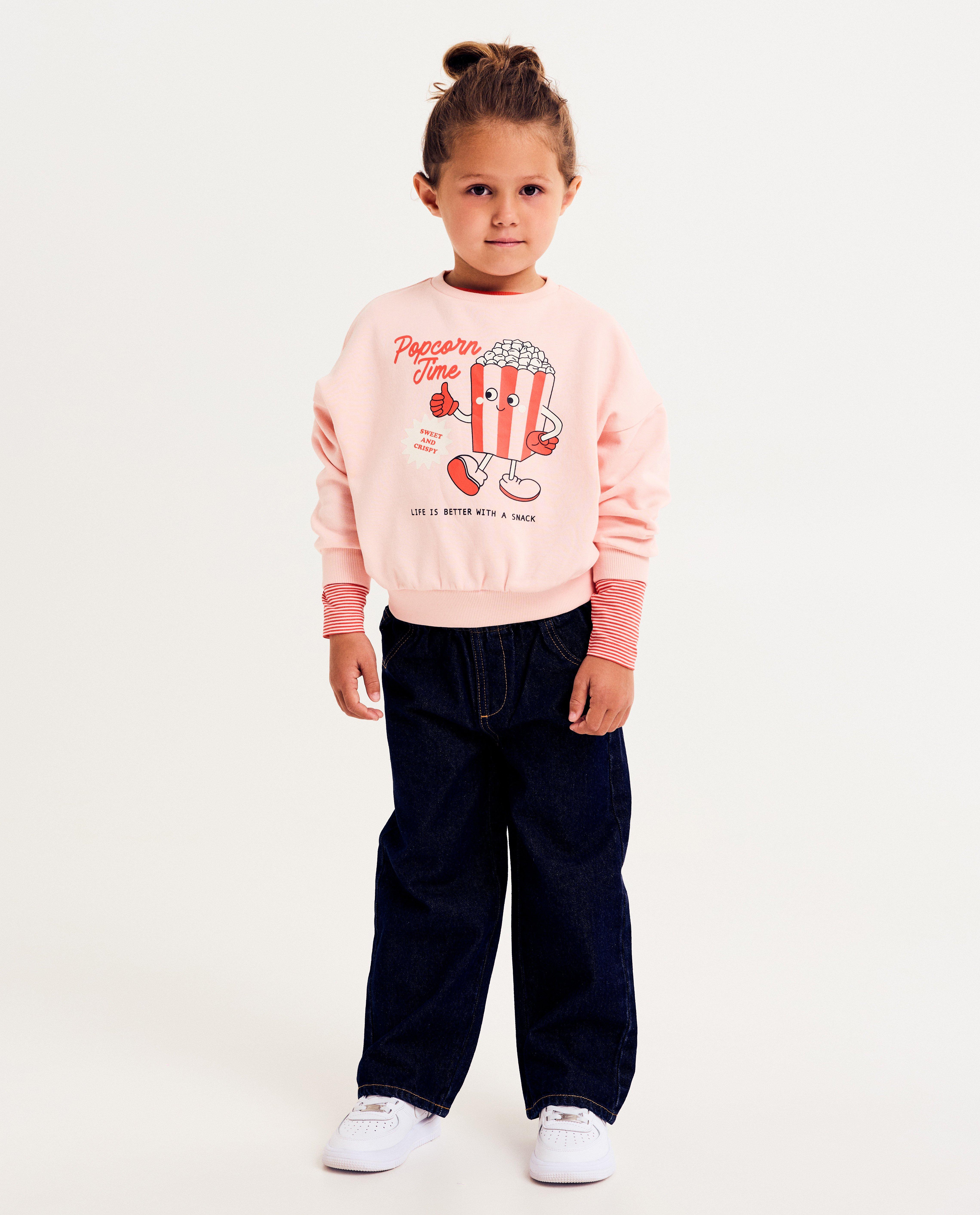Donkerblauwe jeans, straight fit - null - Besties