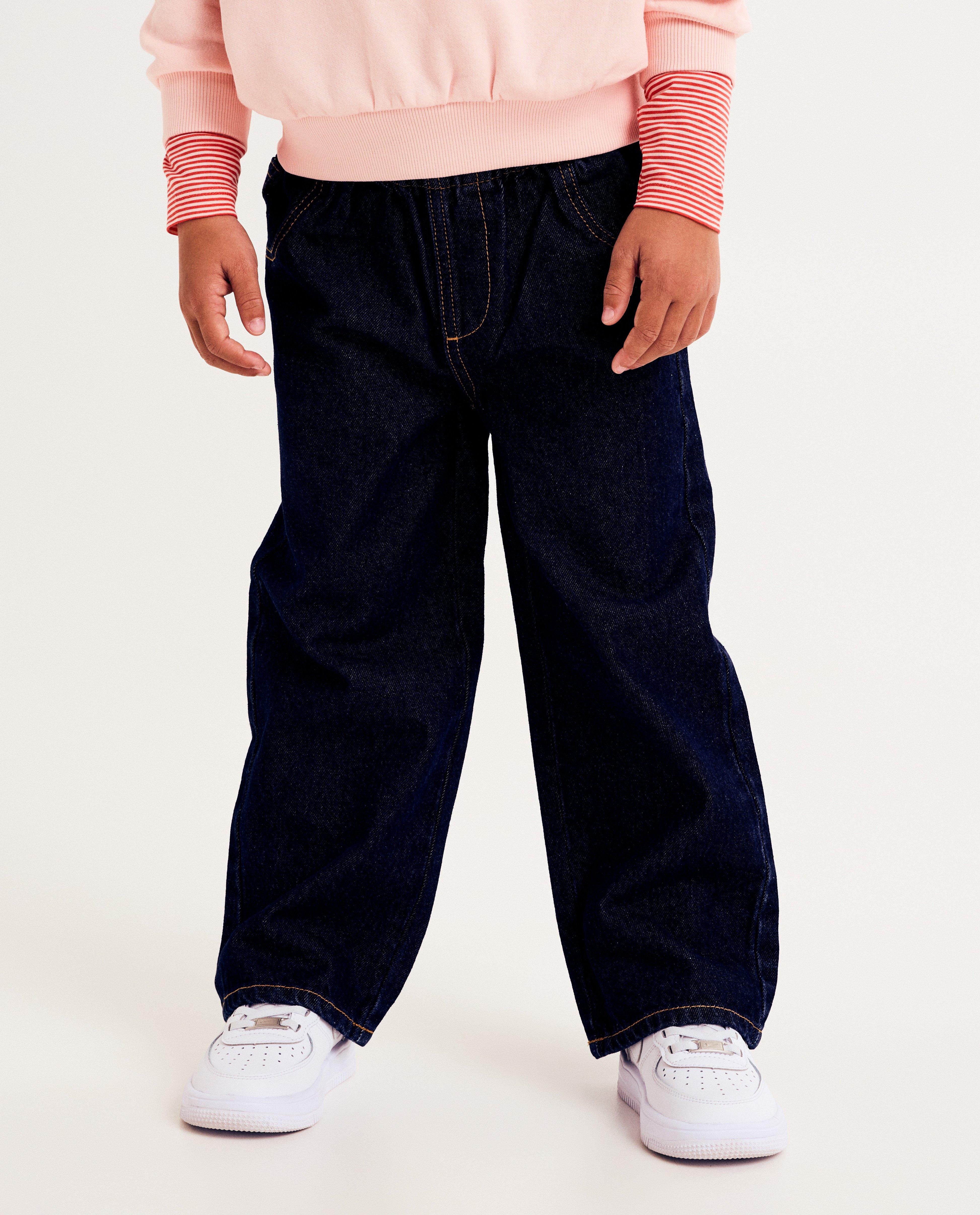 Jeans - Blauwe jeans, straight fit