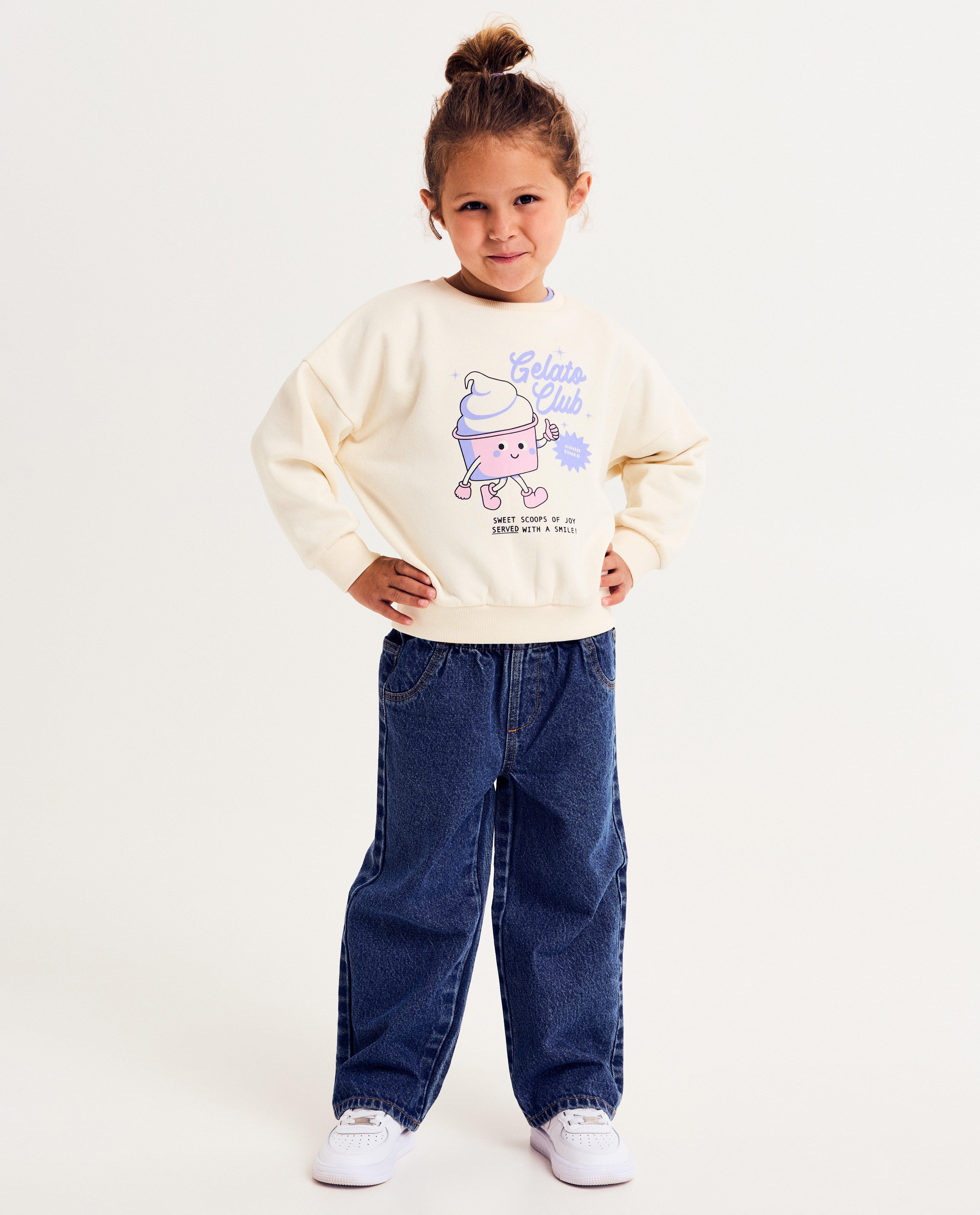 Blauwe jeans, straight fit - null - Besties