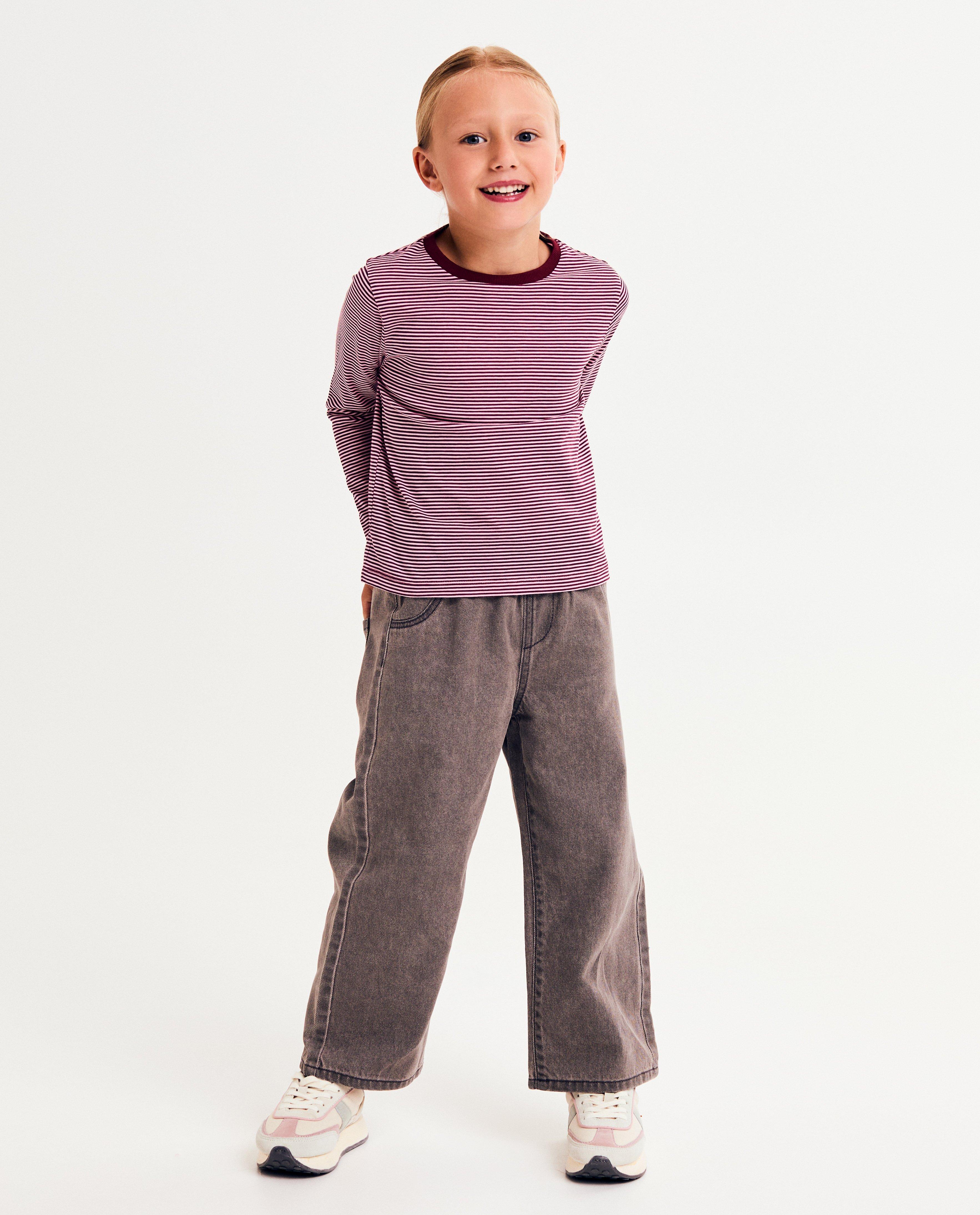 Grijze jeans, straight fit - null - Besties