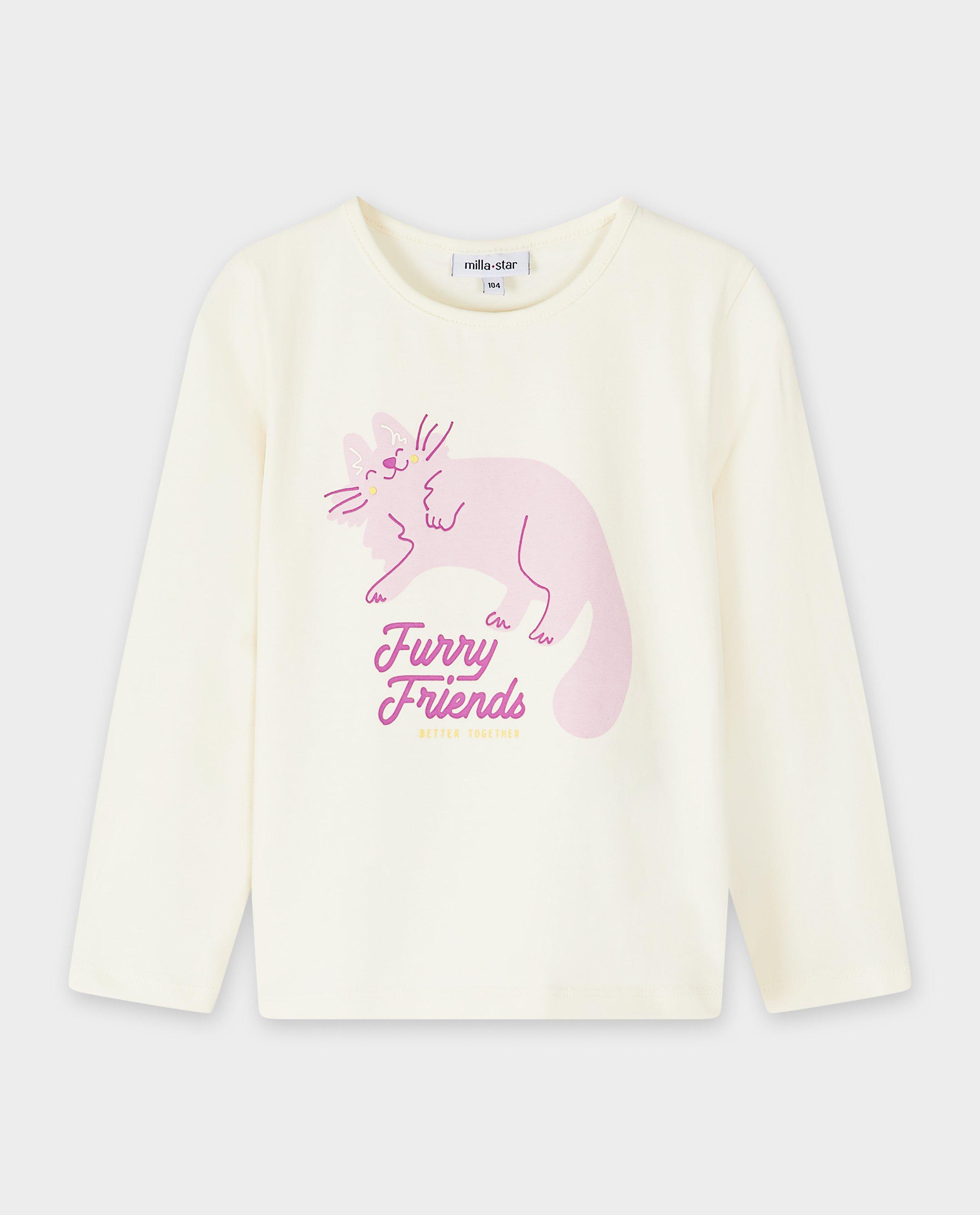 T-shirts - T-shirt à manches longues avec imprimé