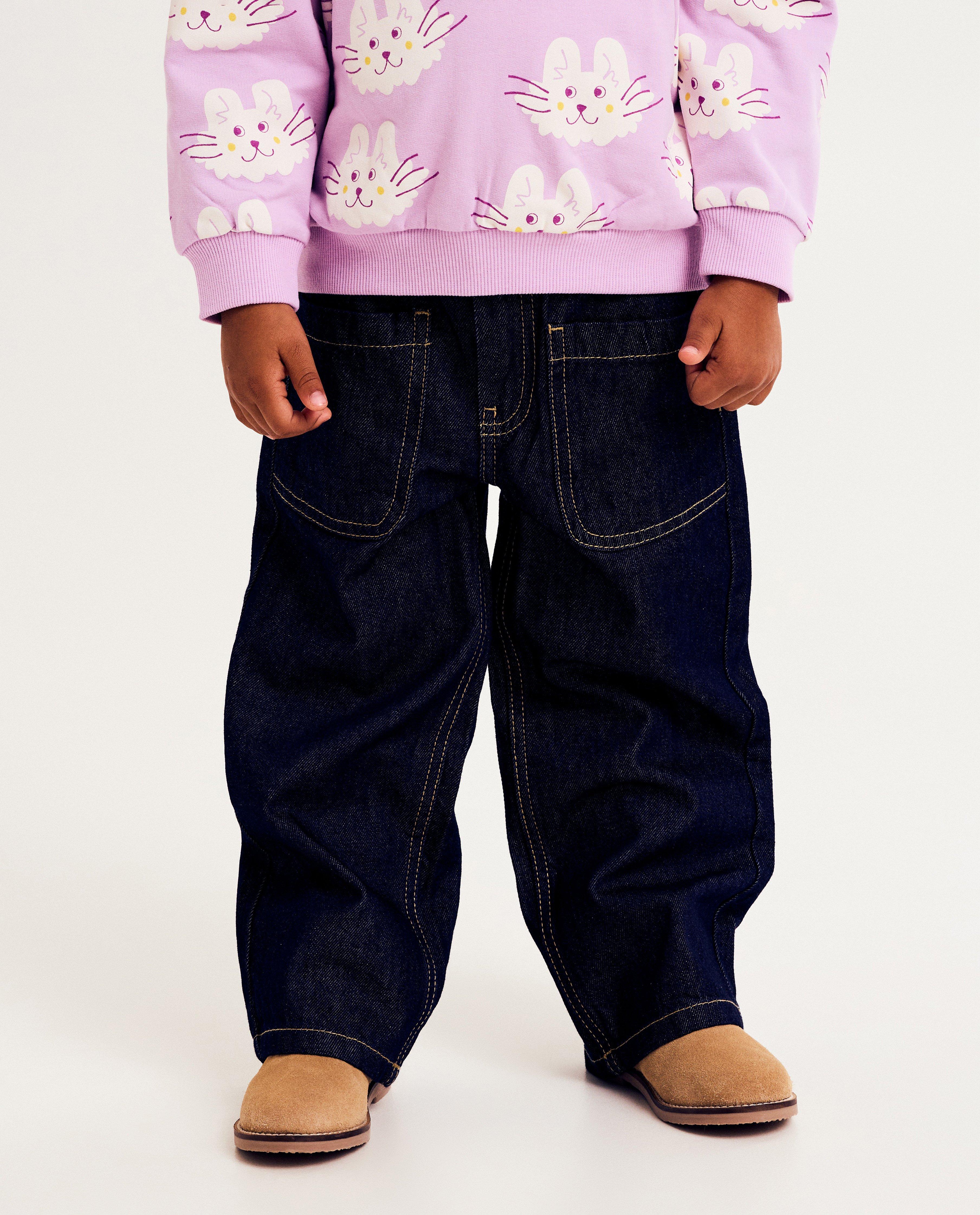 Jeans - Jean bleu foncé, straight fit